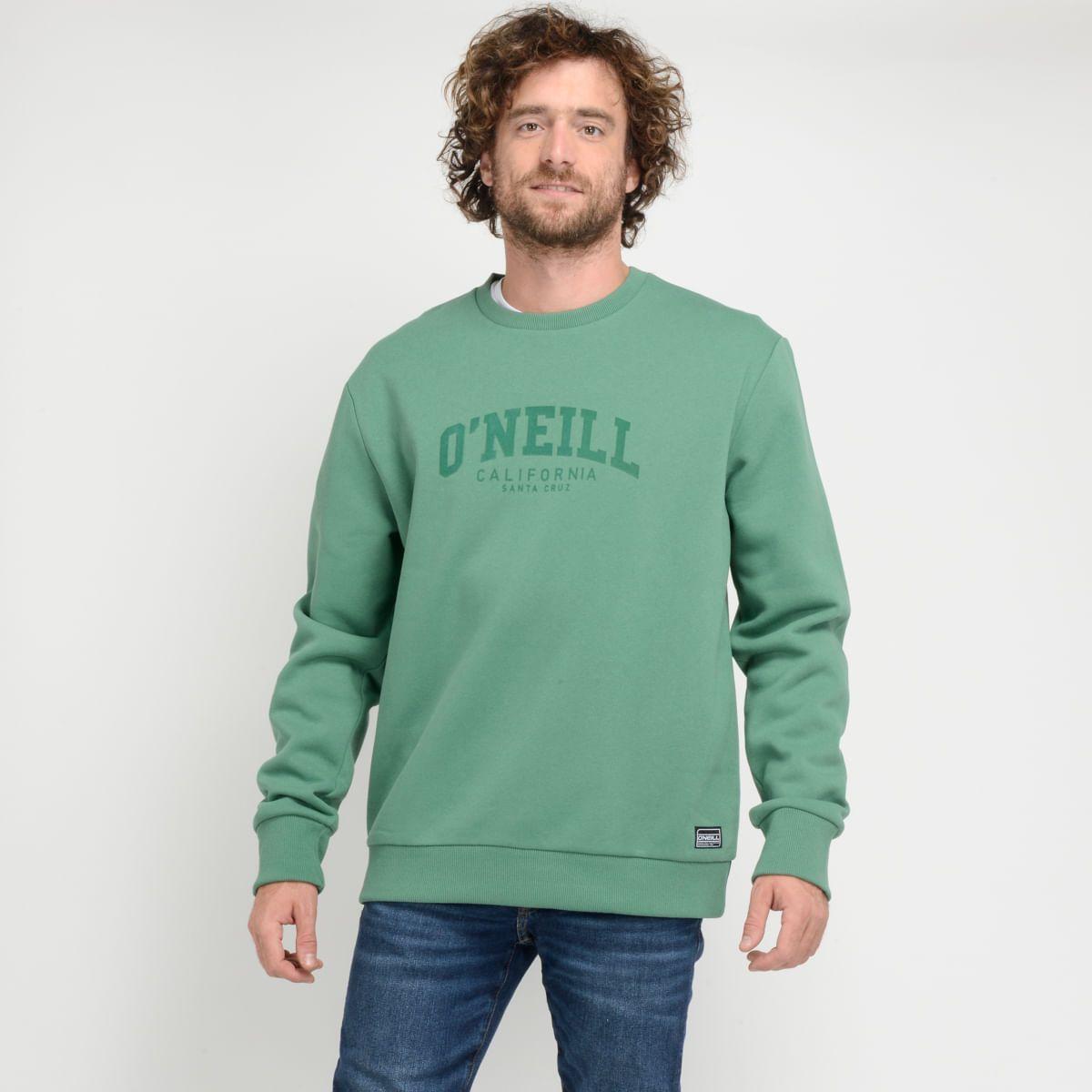 POLERON CUELLO REDONDO - I23HO074001 VERDE OSCURO-0