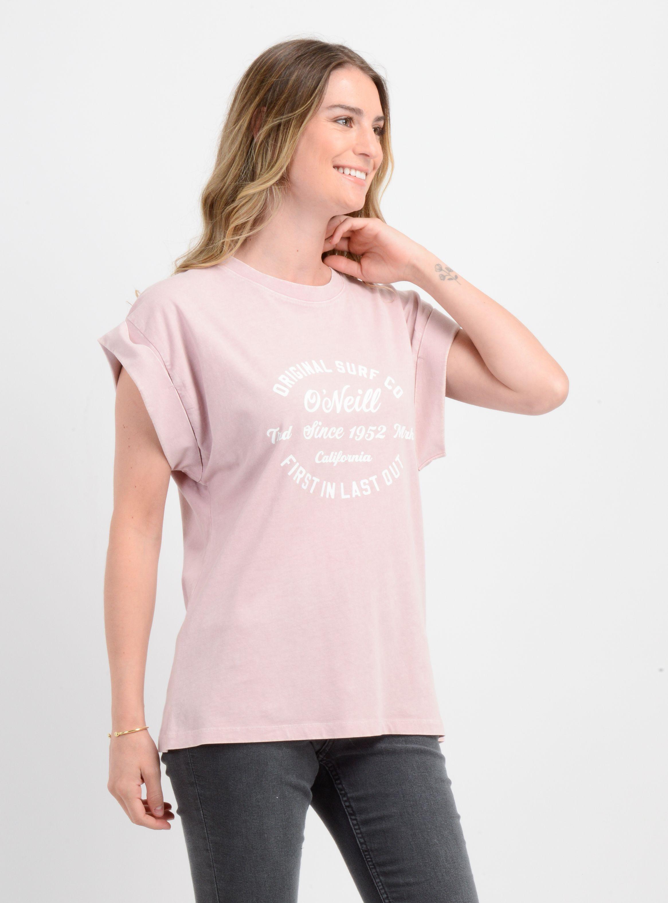 POLERA MANGA CORTA O'RIGINALS SURF  ROSADO-3