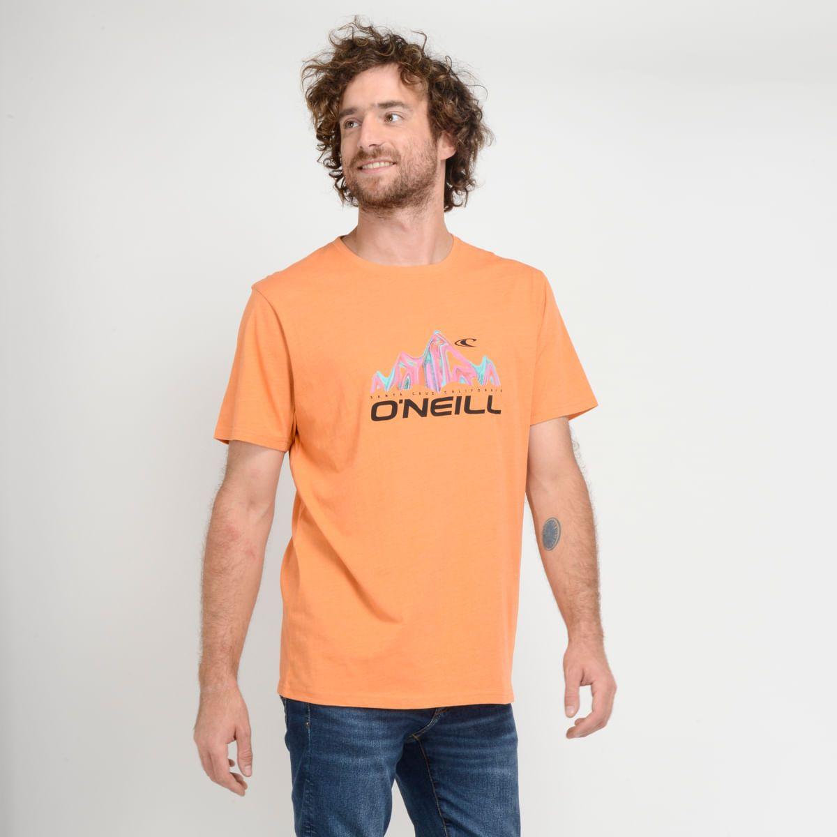 POLERA MANGA CORTA - I23HO065006 NARANJO-1