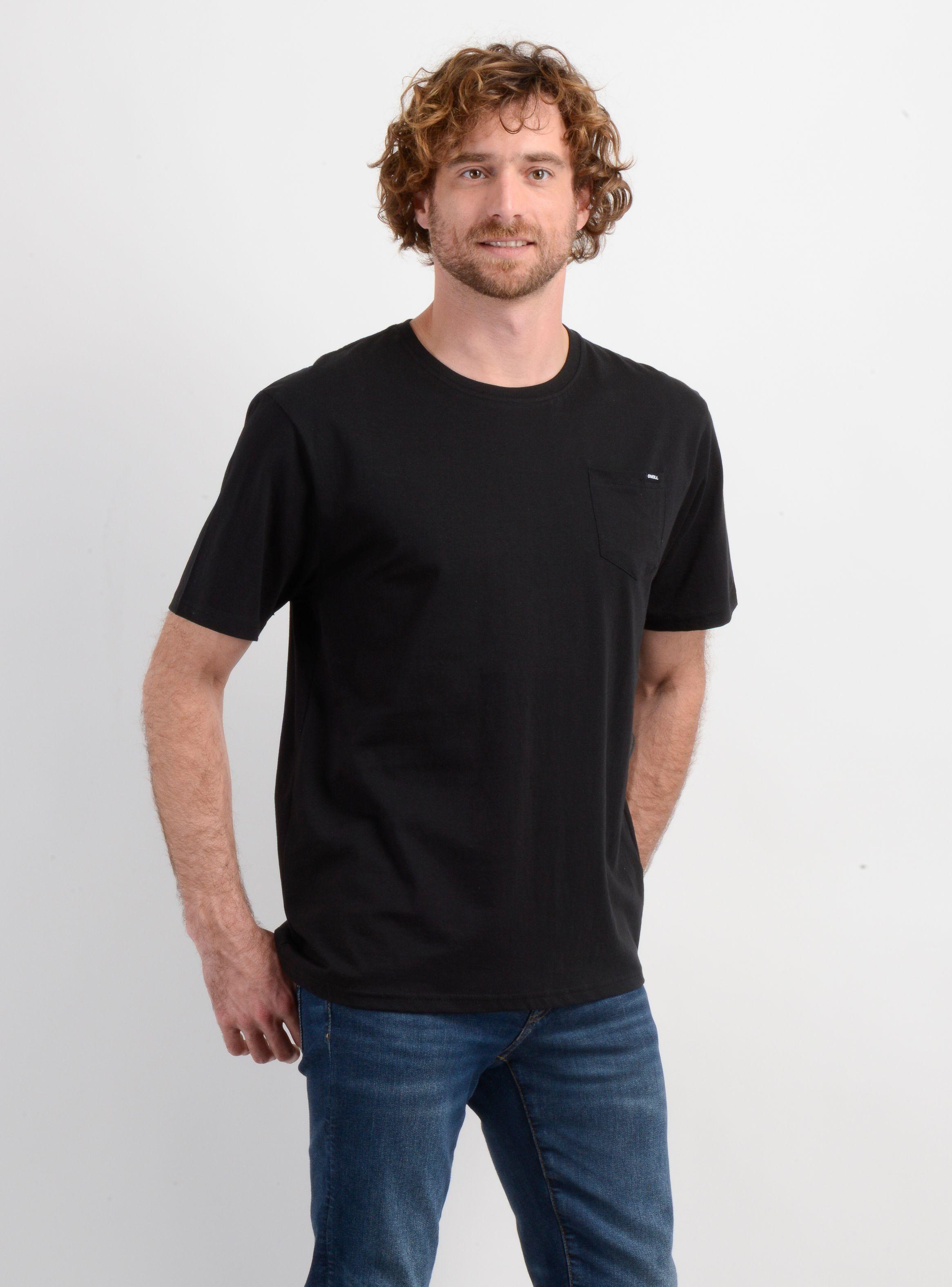 POLERA MANGA CORTA EAST CLIFF NEGRO-3