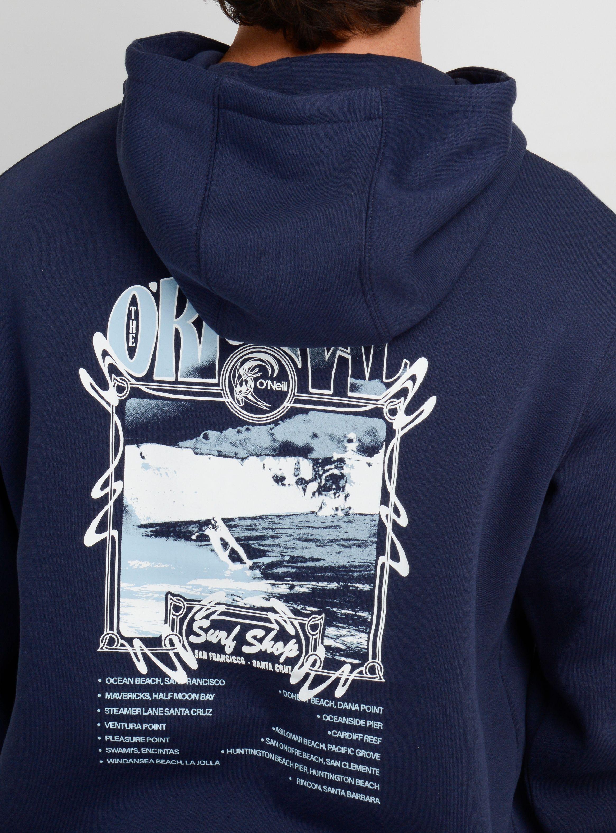 POLERON OG BEACH HOODIE  AZUL OSCURO-5