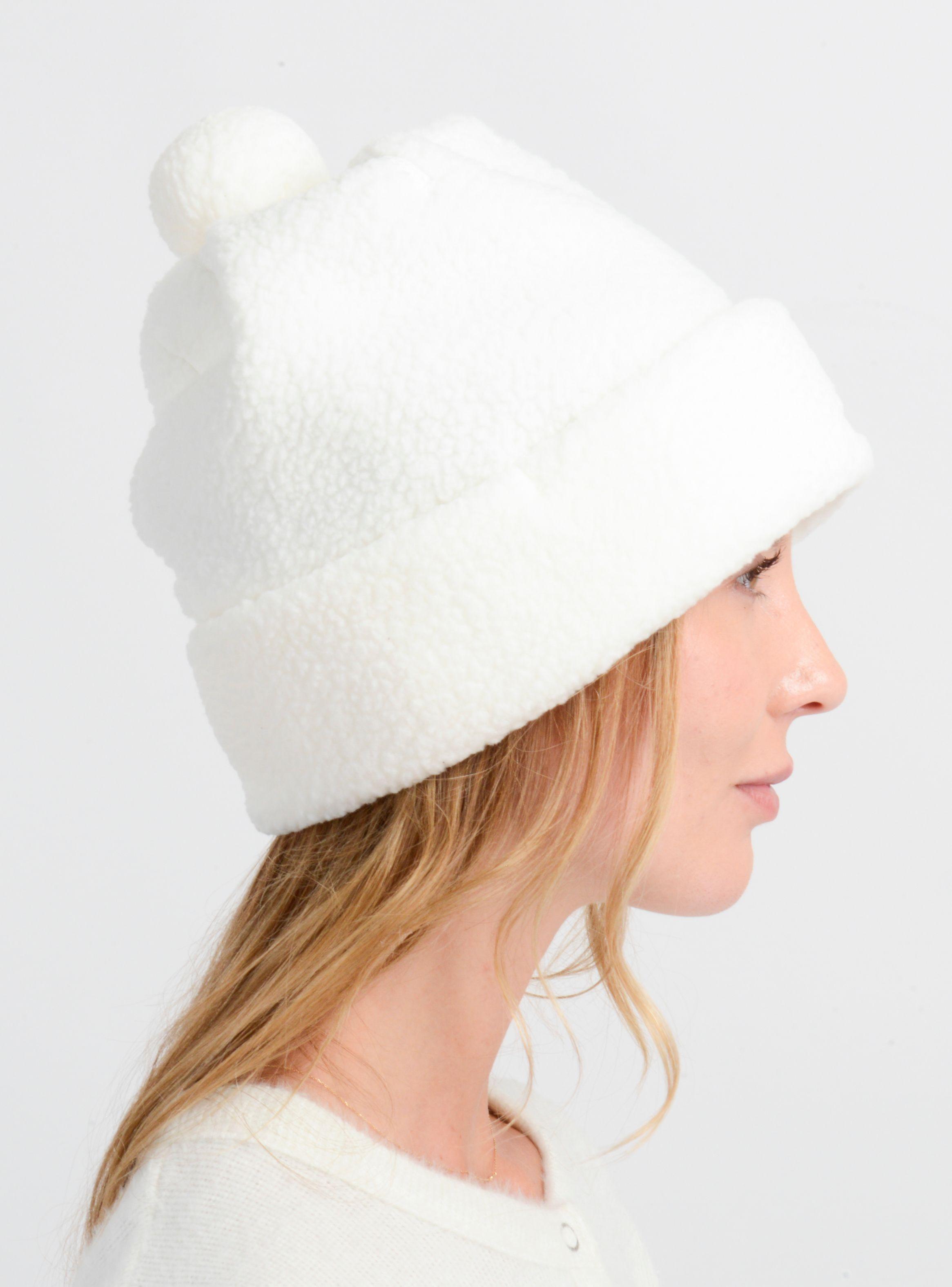 GORRO POLAR LAKEY II BEIGE CLARO-3