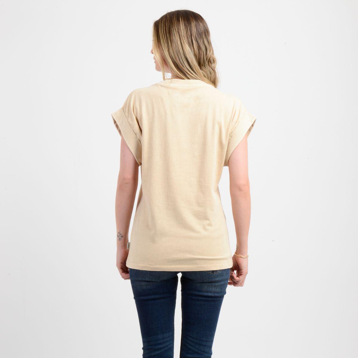 POLERA MANGA CORTA ORIGINAL SURF  BEIGE-1