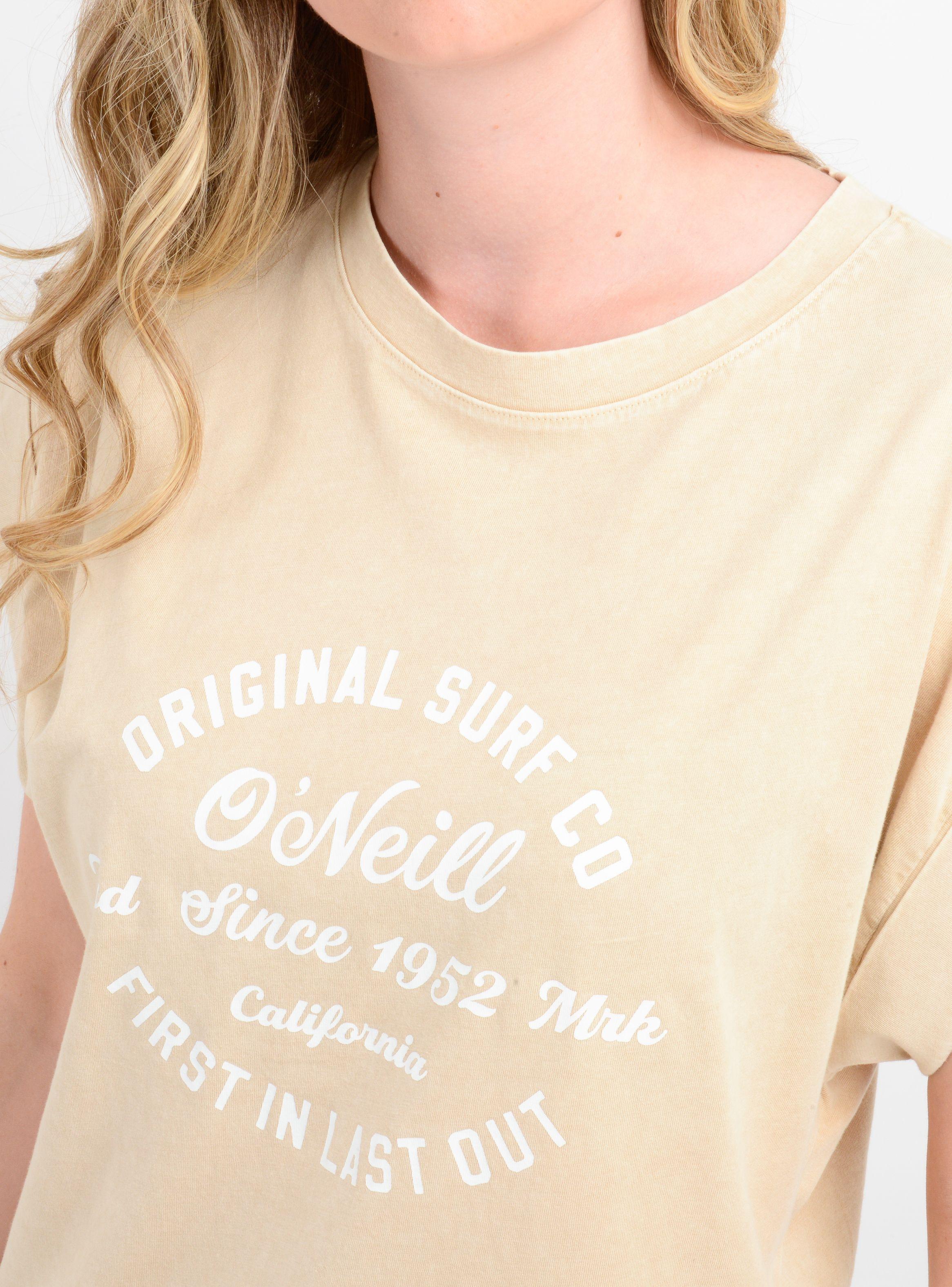 POLERA MANGA CORTA O'RIGINALS SURF  BEIGE-4