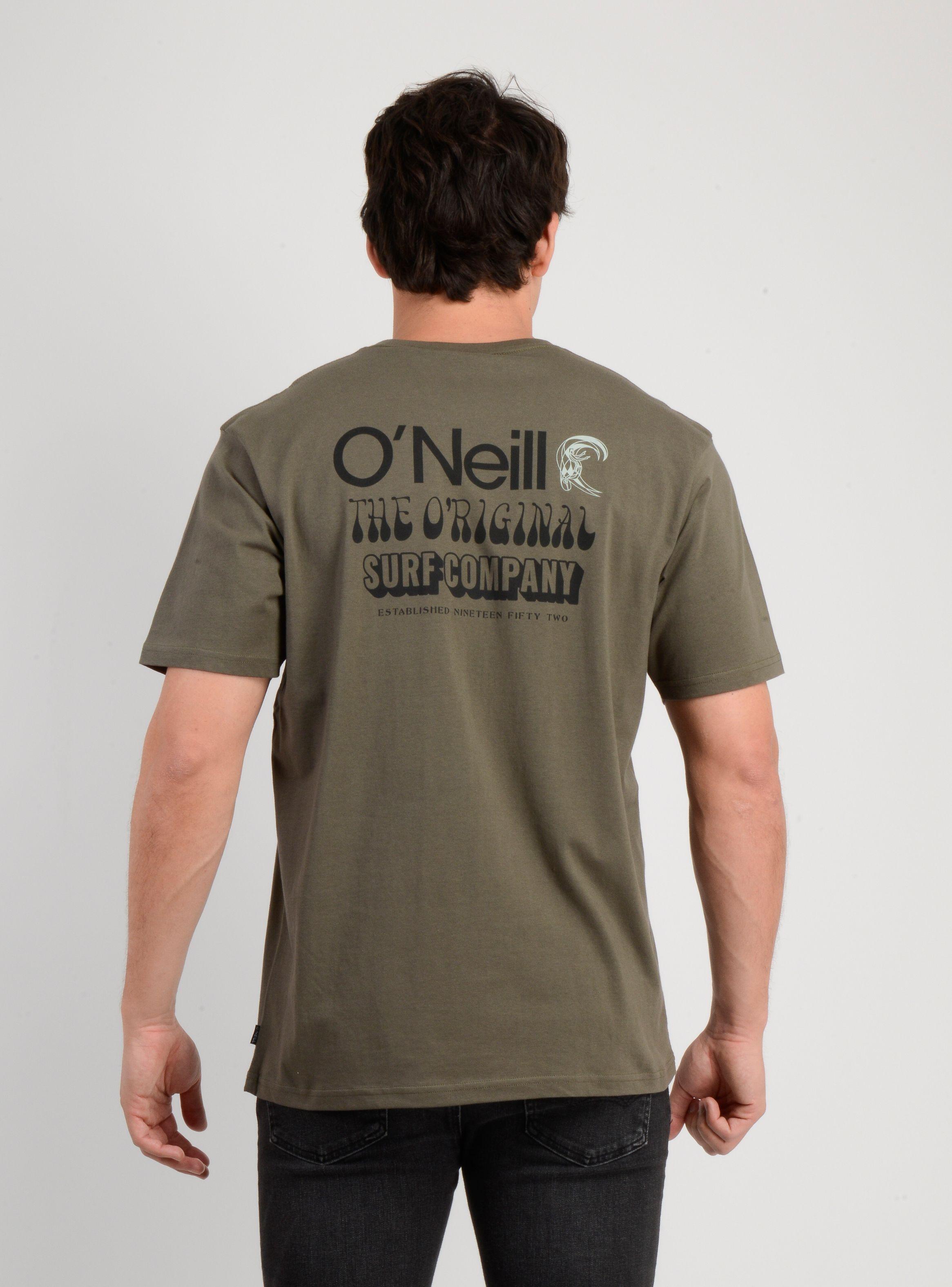 POLERA MANGA CORTA OG VERBAGE VERDE OSCURO-1