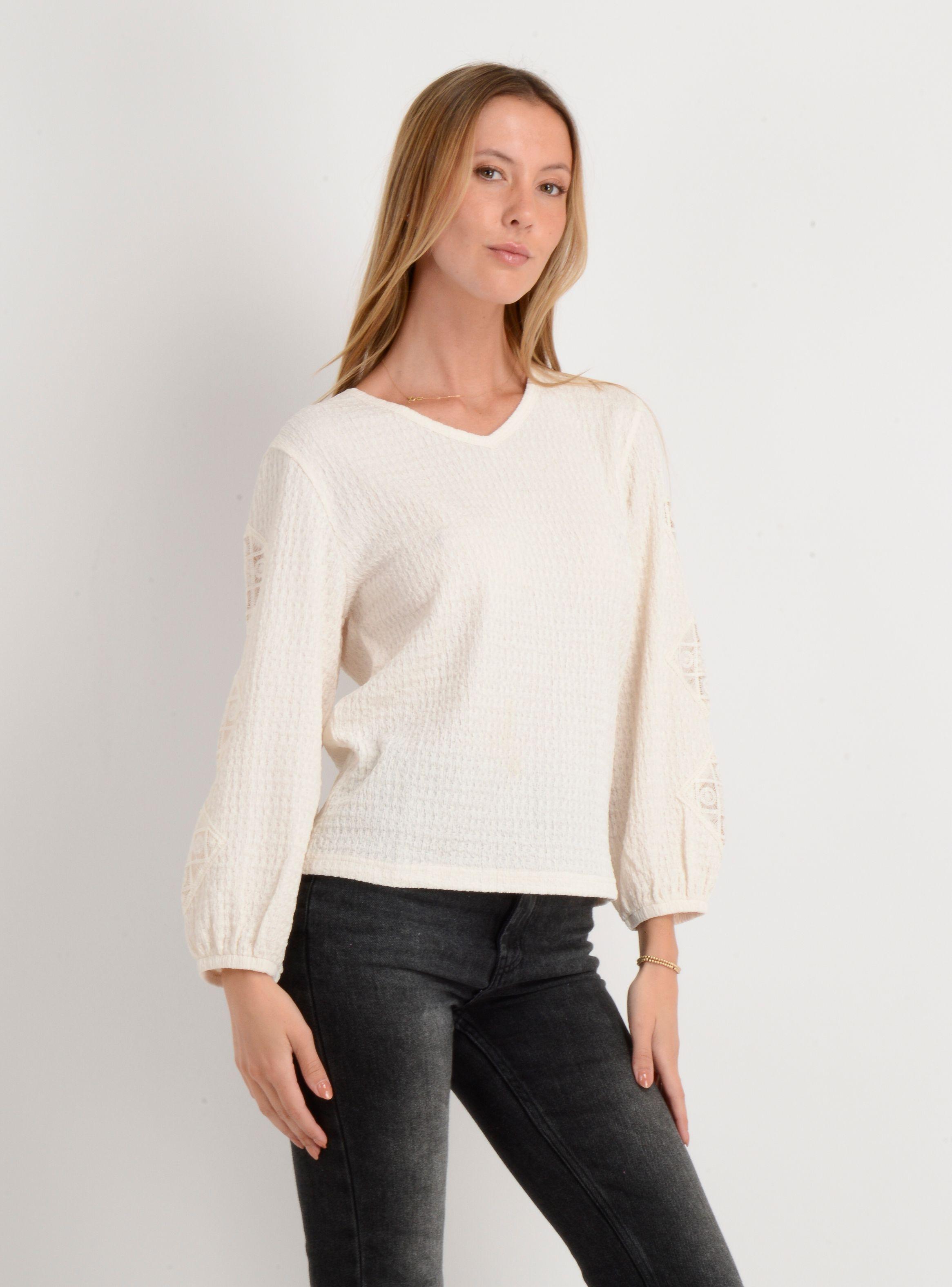 POLERA MANGA LARGA BRAYTON BEIGE CLARO-3