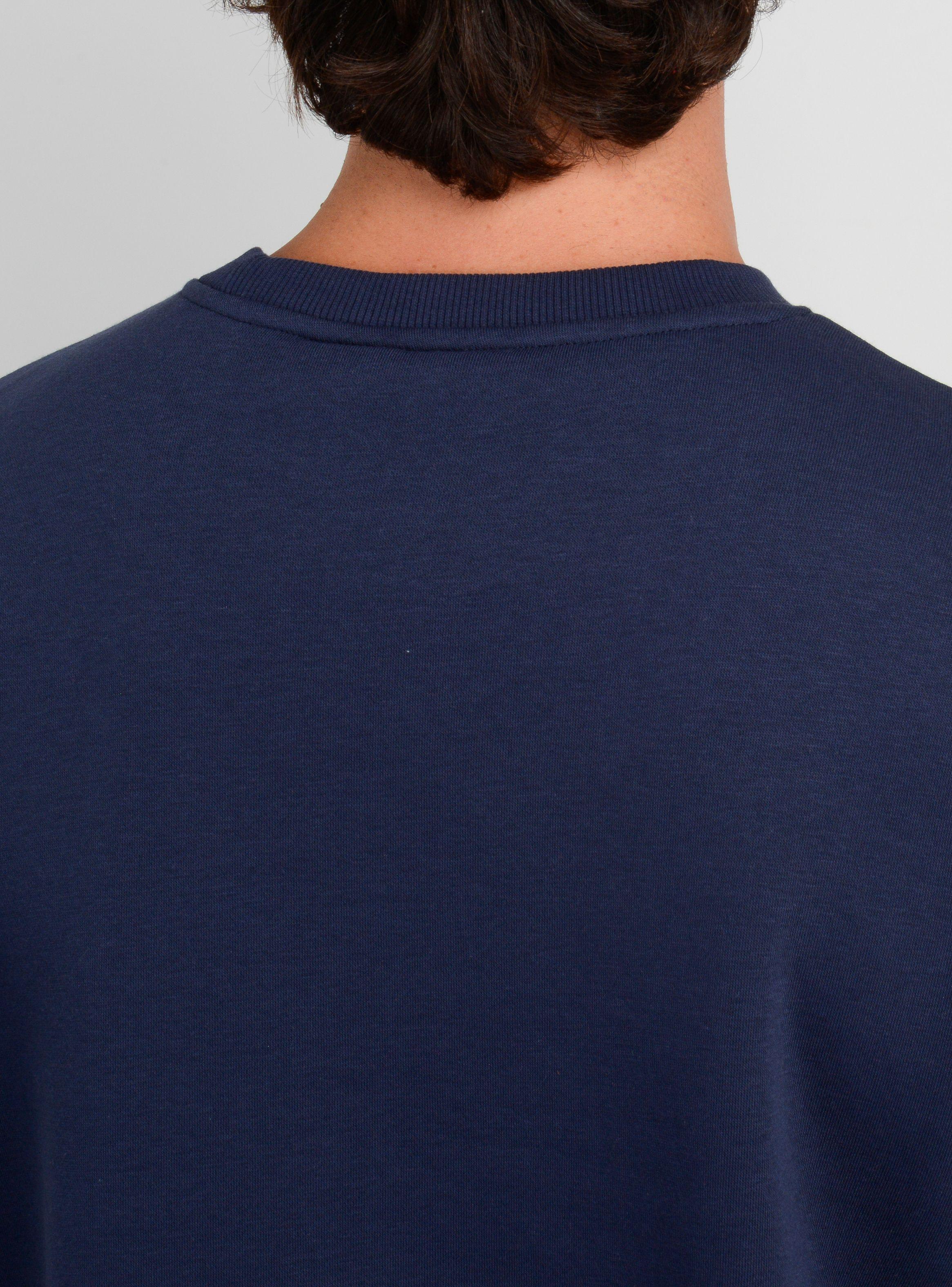 POLERON OG STRIPE CREW AZUL OSCURO-5