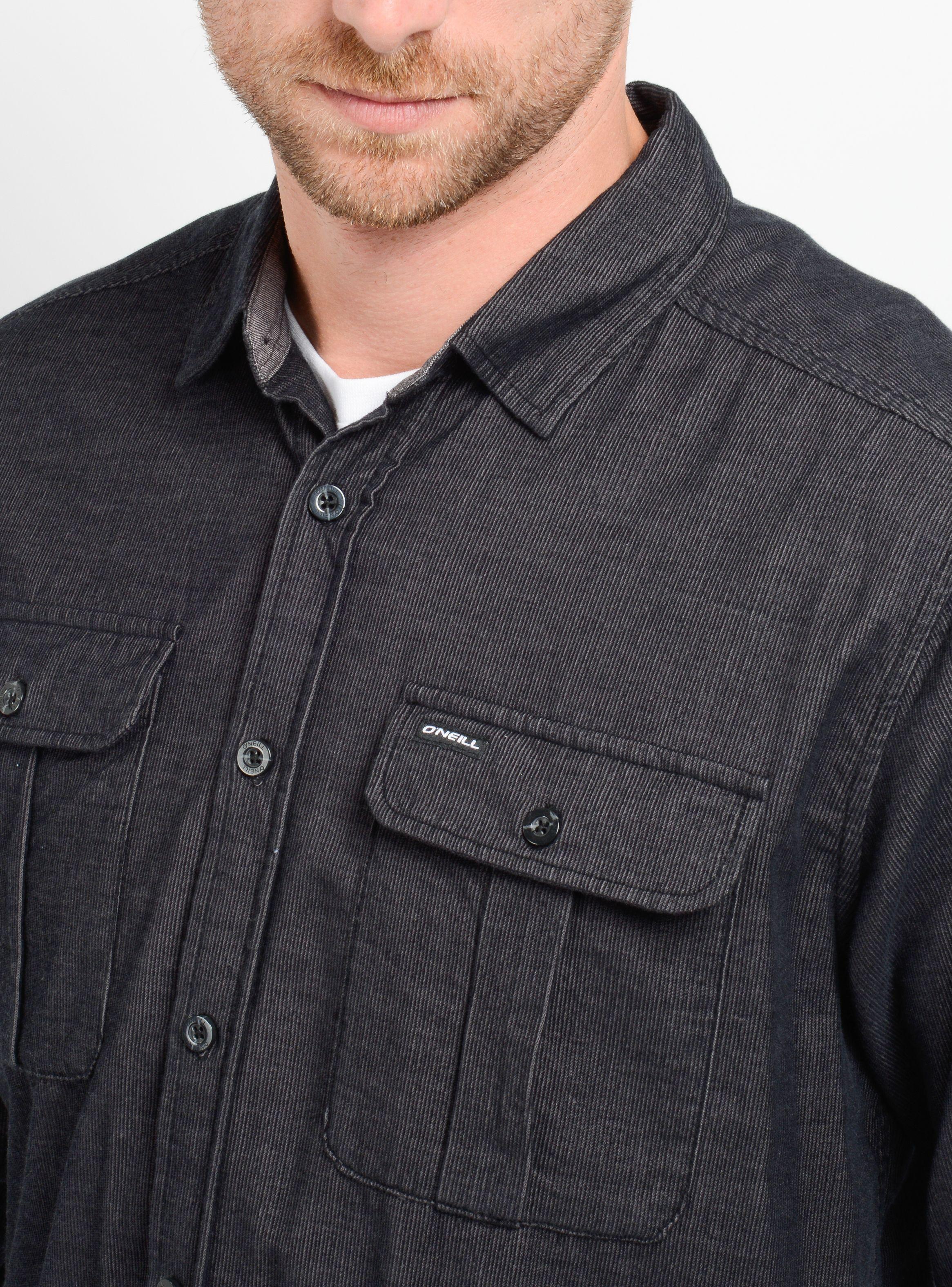 CAMISA MICRO COTELE LANDMARKED GRIS OSCURO-4