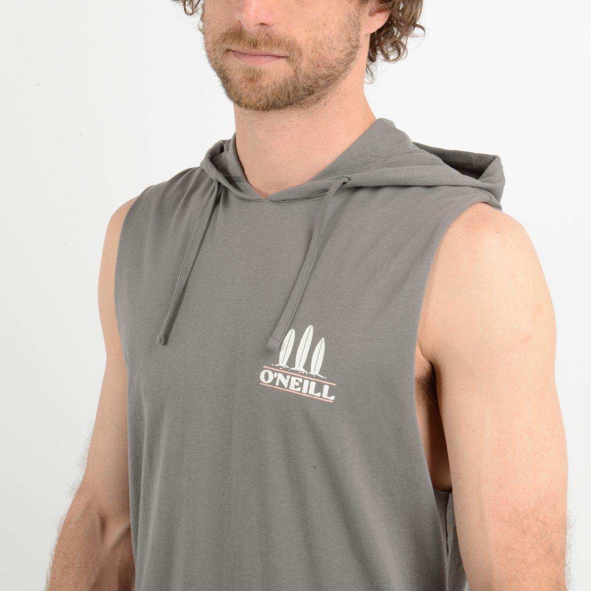 POLERA SIN MANGAS LAMDA TANK GRIS-4