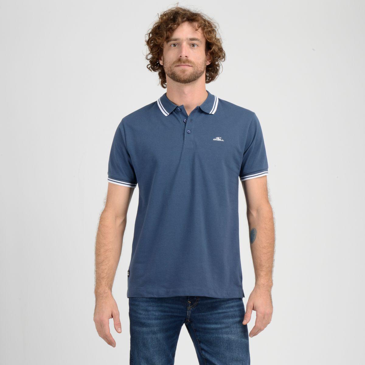 POLERA MANGA CORTA URBAN AZUL OSCURO-0