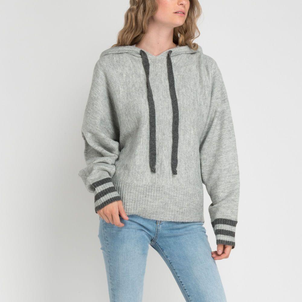 SWEATER I22MU084001 GRIS CLARO / PASTEL-0