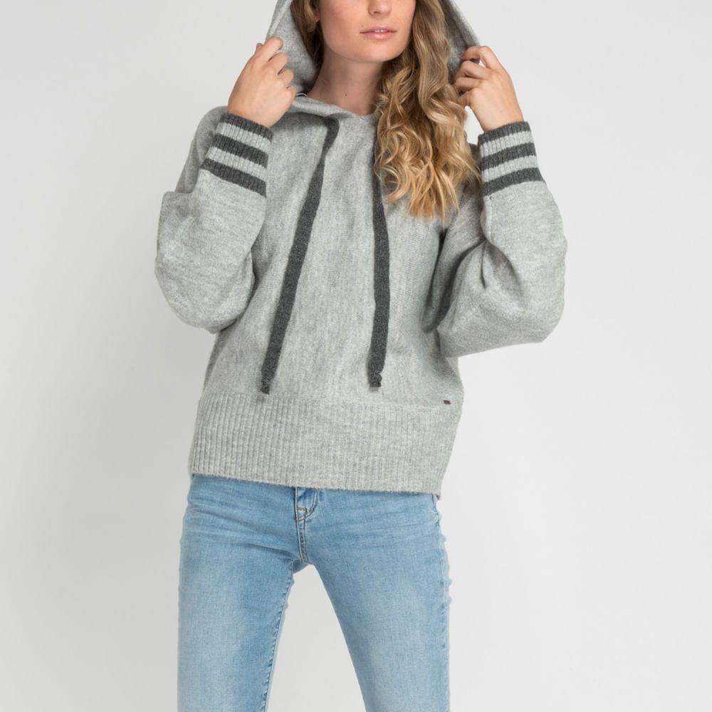 SWEATER I22MU084001 GRIS CLARO / PASTEL-1