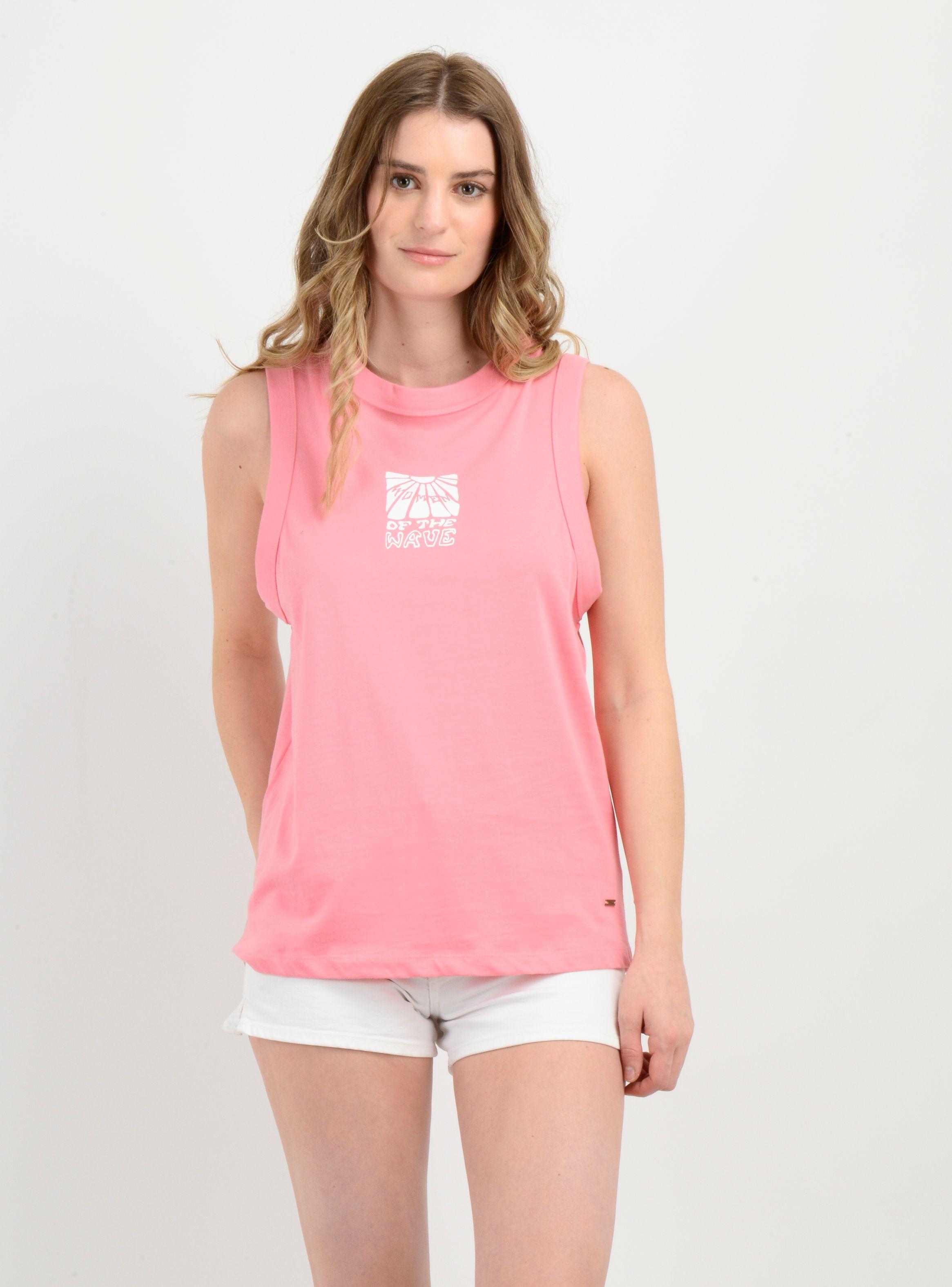POLERA SIN MANGAS WOTW TANK ROSADO-0