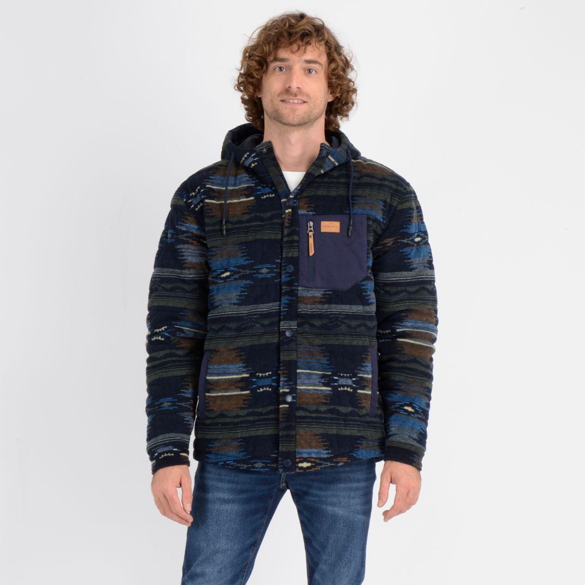 CHAQUETA LANDWARD FLEECE AZUL OSCURO-0