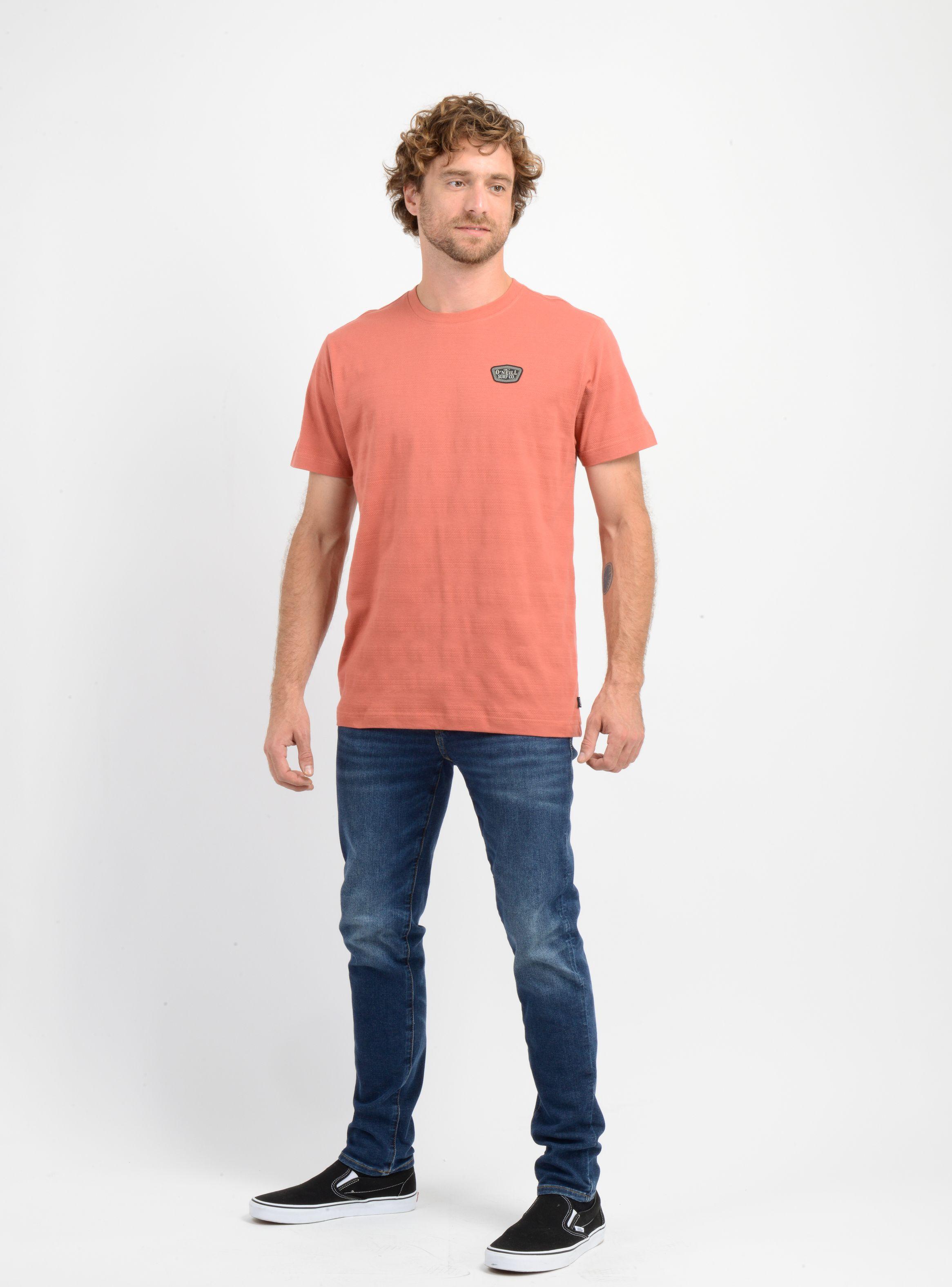 POLERA MANGA CORTA MYTHIC TEE NARANJO OSCURO-2