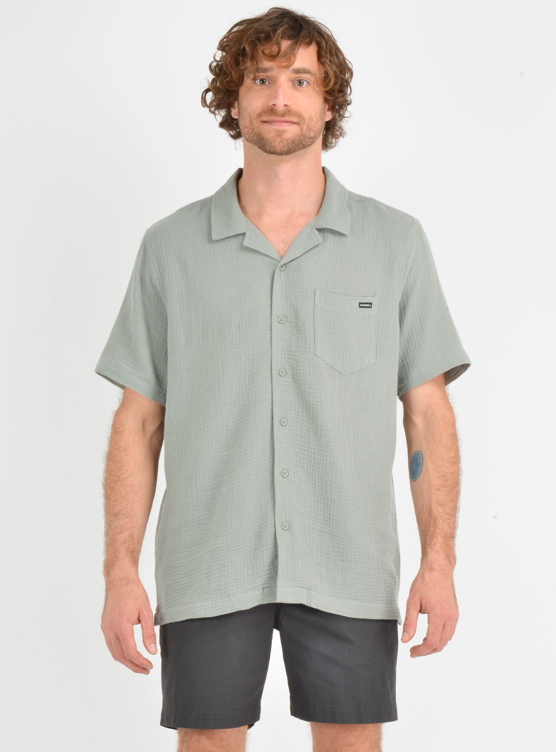 CAMISA MANGA CORTA ULALA  VERDE-0