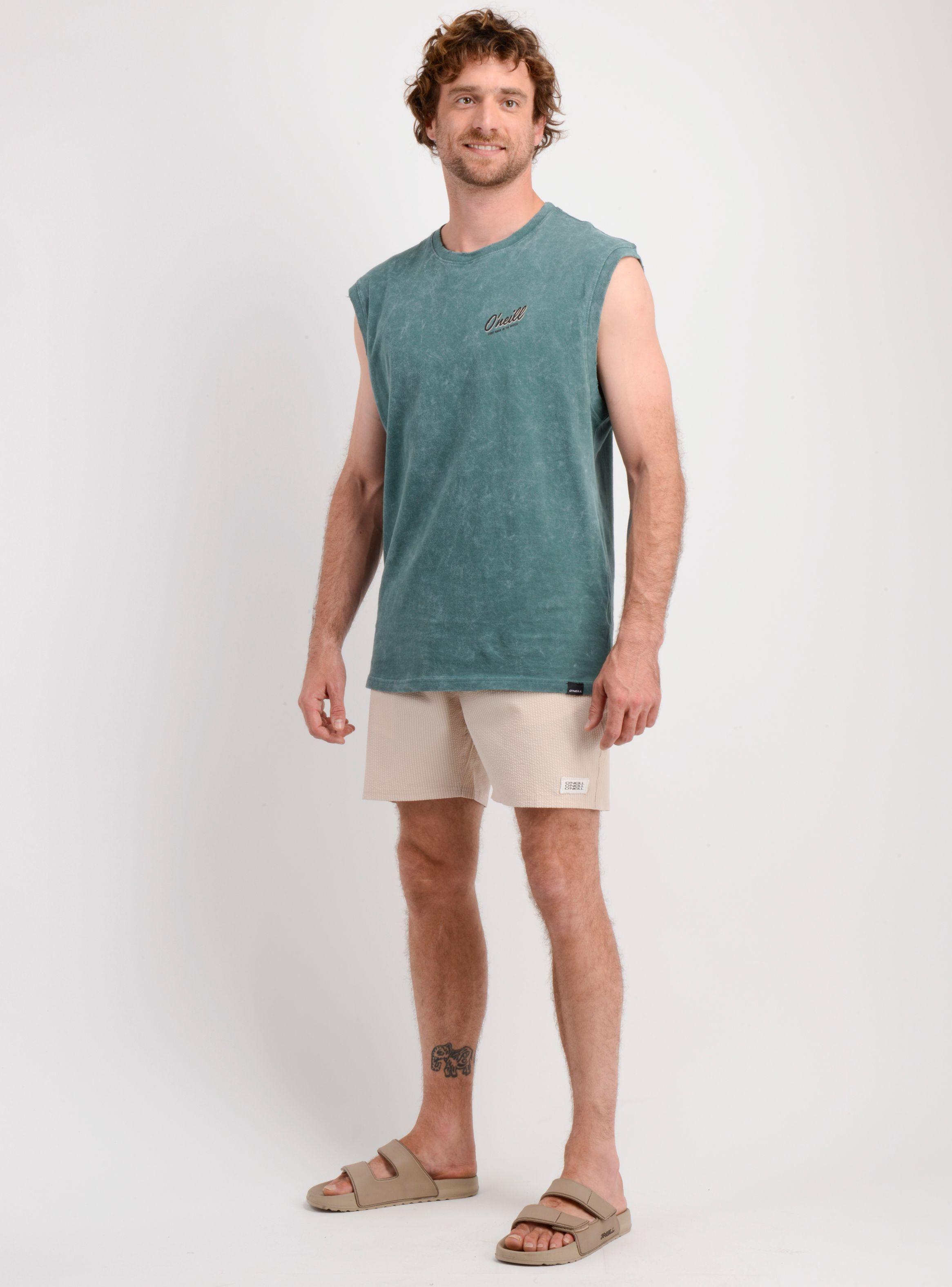 POLERA SIN MANGAS ENDLESS VERDE OSCURO-2