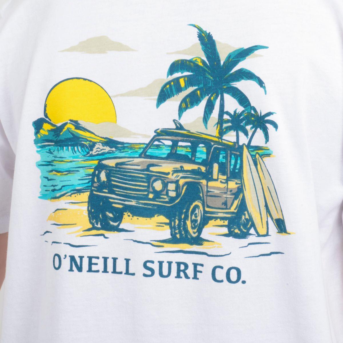 POLERA MANGA CORTA FREE WHEELIN BLANCO-5
