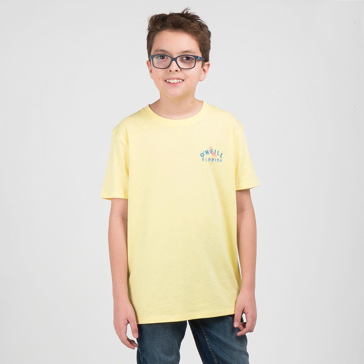 POLERA MANGA CORTA RIDE  AMARILLO-1