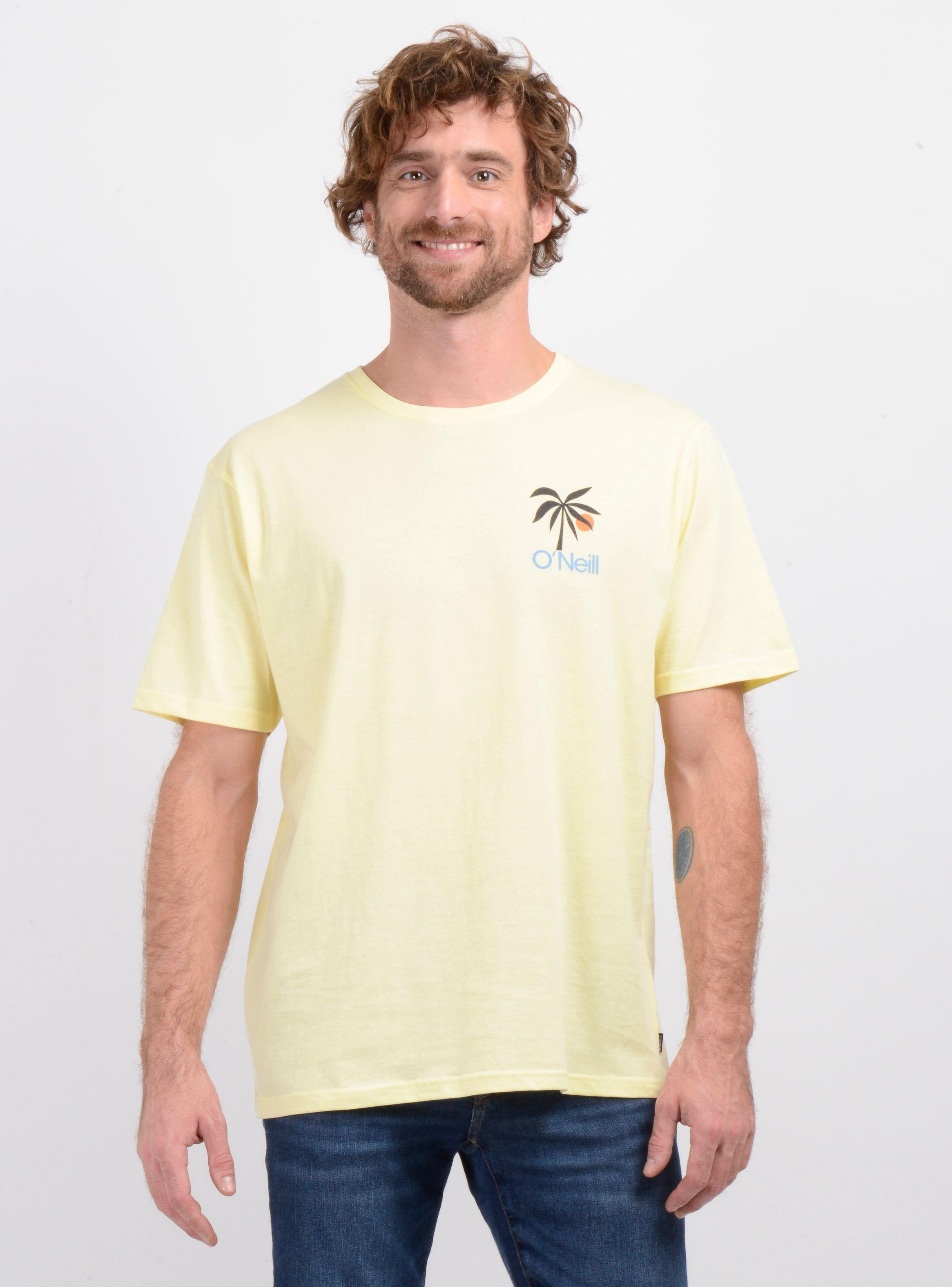 POLERA MANGA CORTA OG DUSK AMARILLO CLARO-0