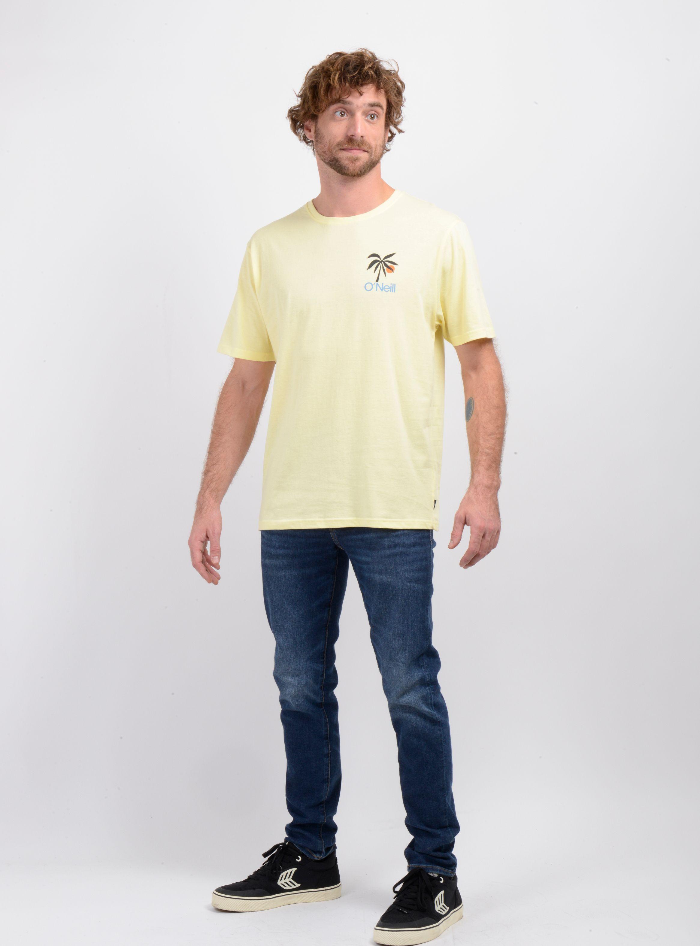 POLERA MANGA CORTA OG DUSK AMARILLO CLARO-2