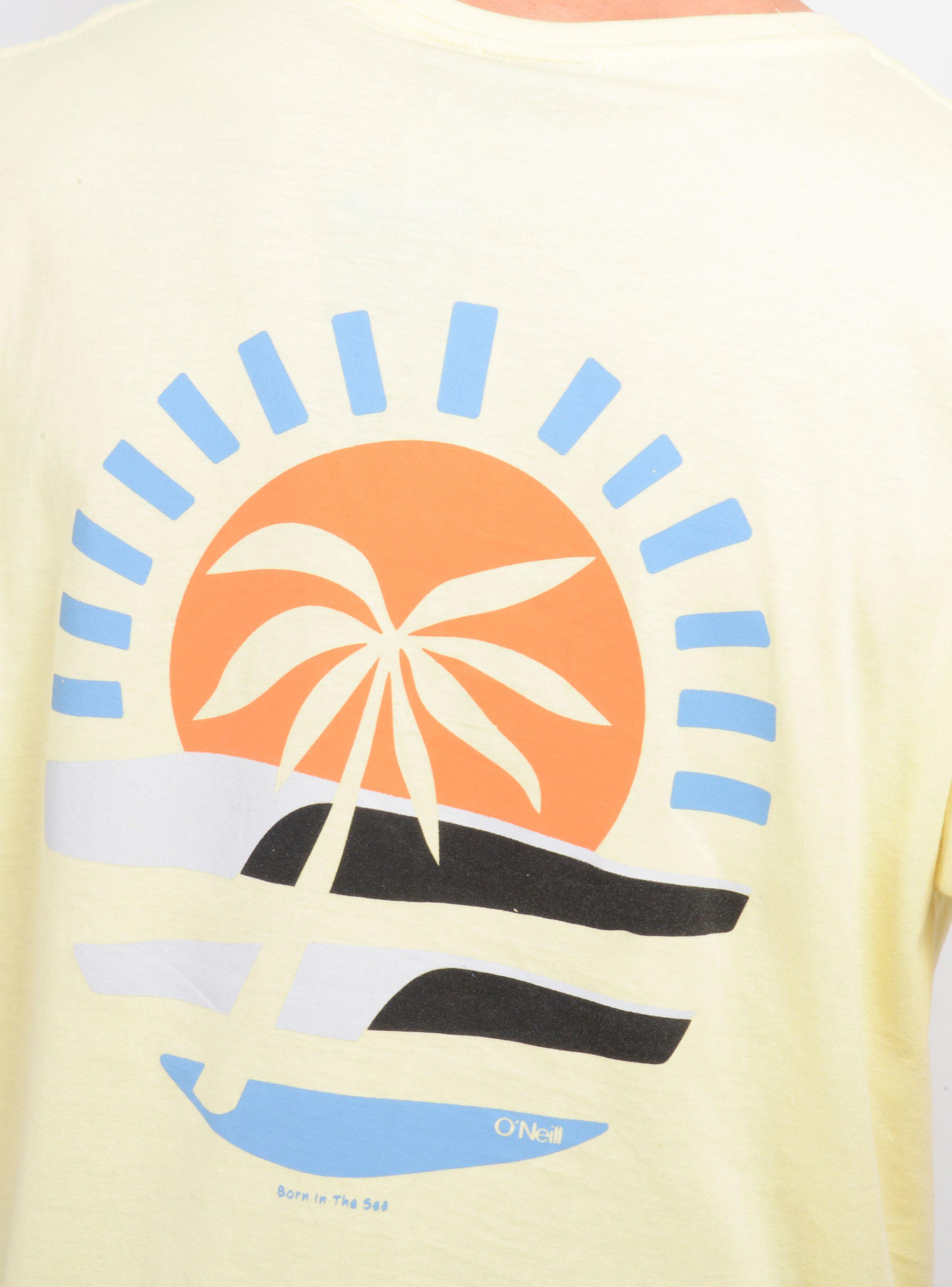 POLERA MANGA CORTA OG DUSK AMARILLO CLARO-5