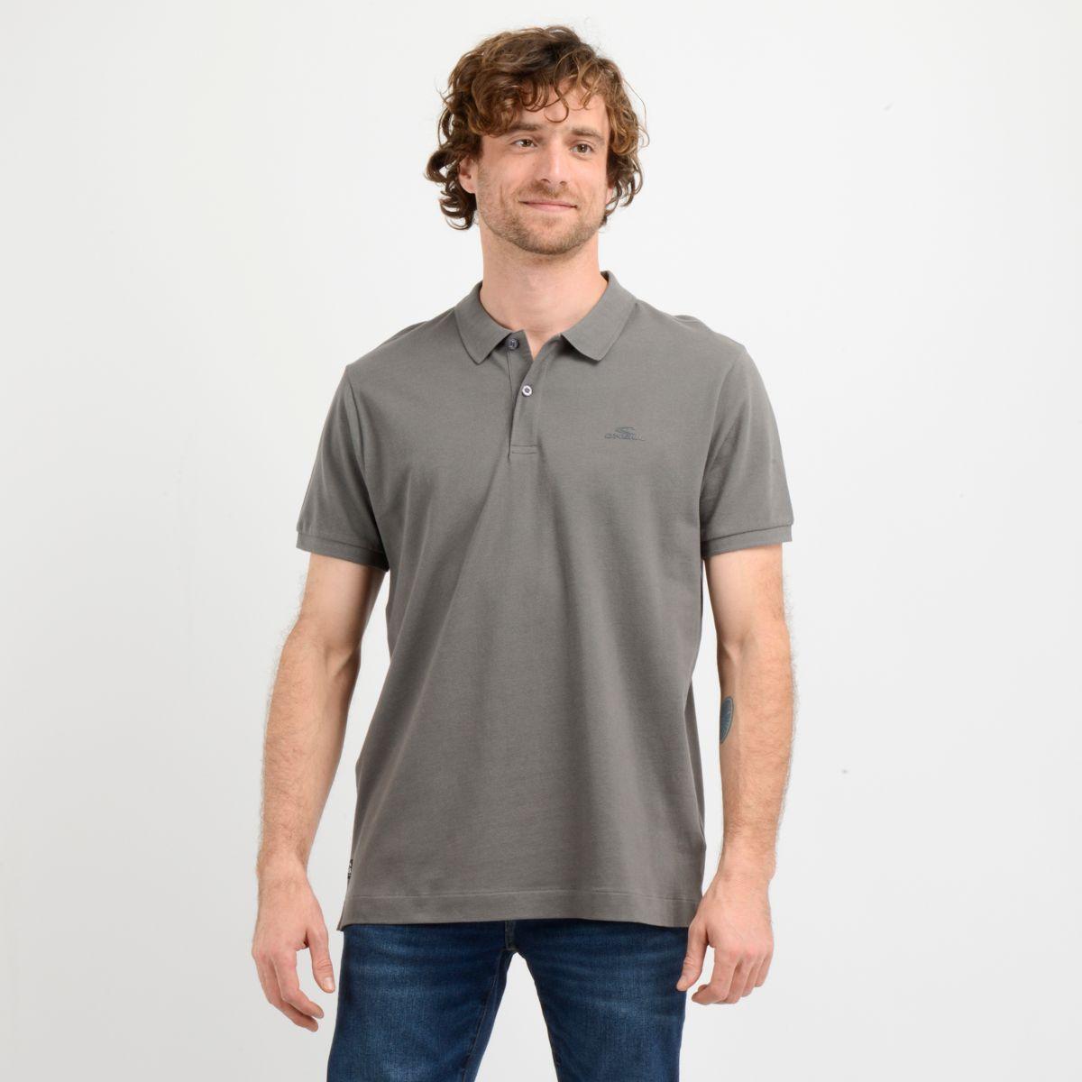 POLERA CON CUELLO SURF STATE POLOSHIRT  GRIS-0
