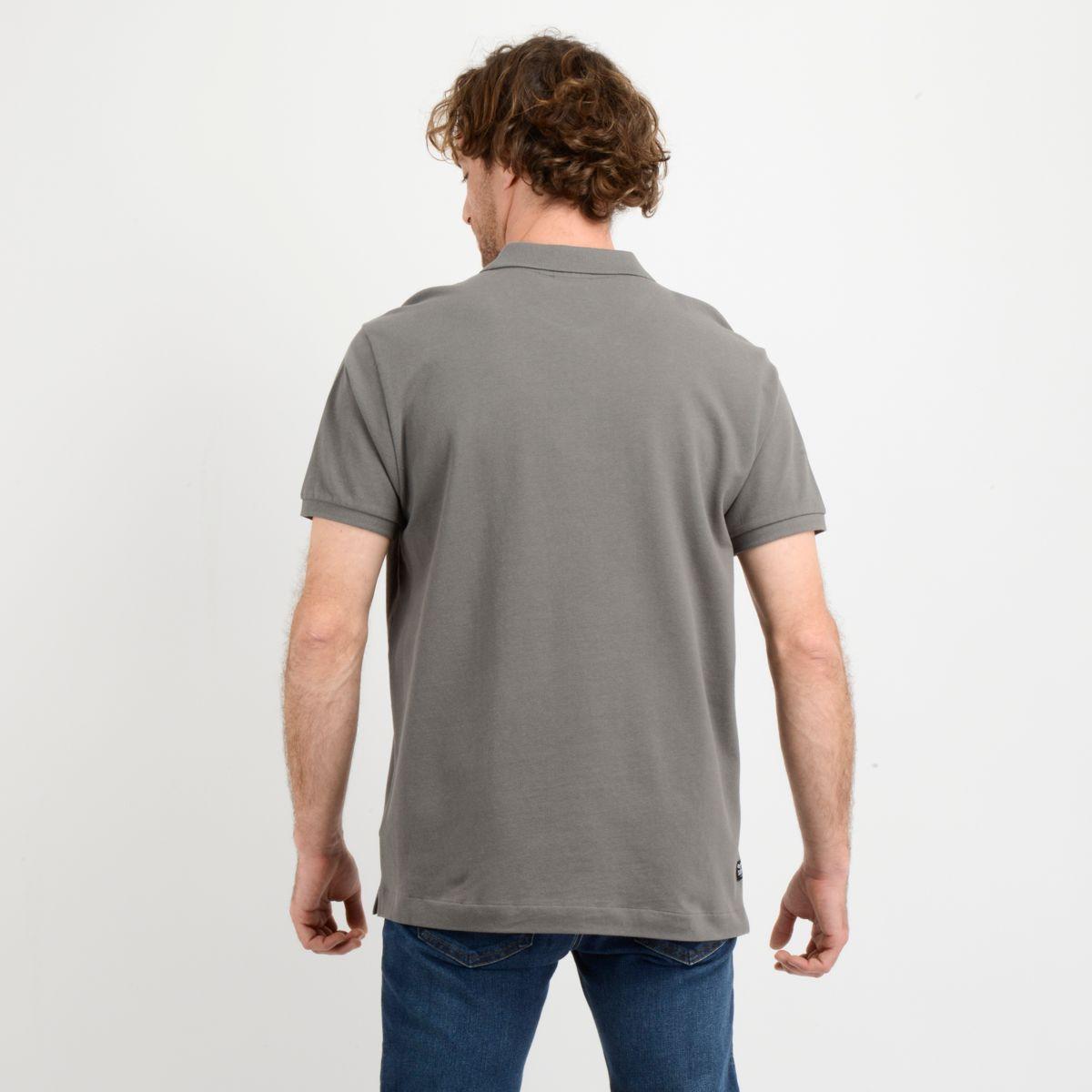 POLERA CON CUELLO SURF STATE POLOSHIRT  GRIS-2