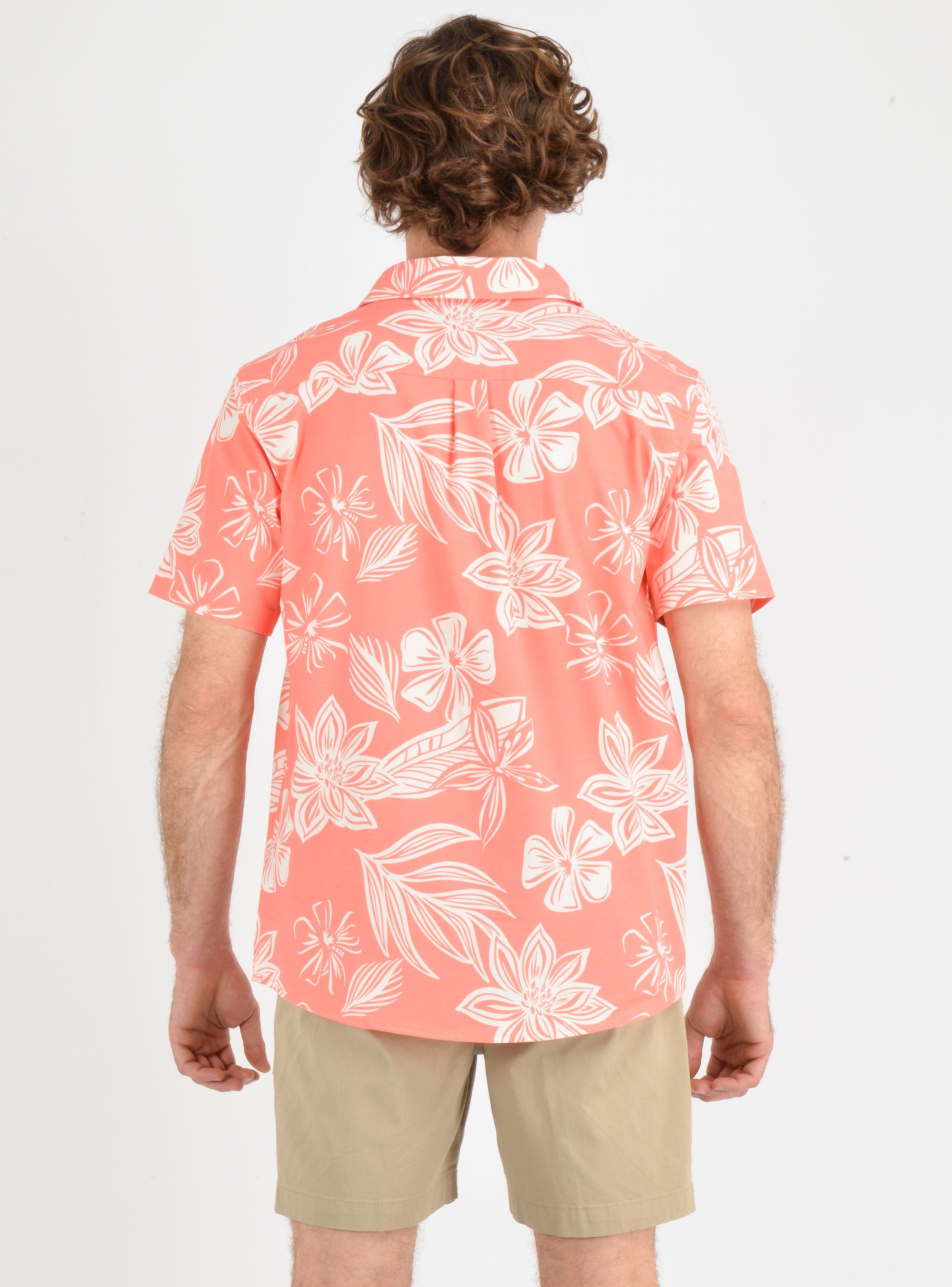 CAMISA MANGA CORTA TVLR UPF TRAVERSE  NARANJO-1