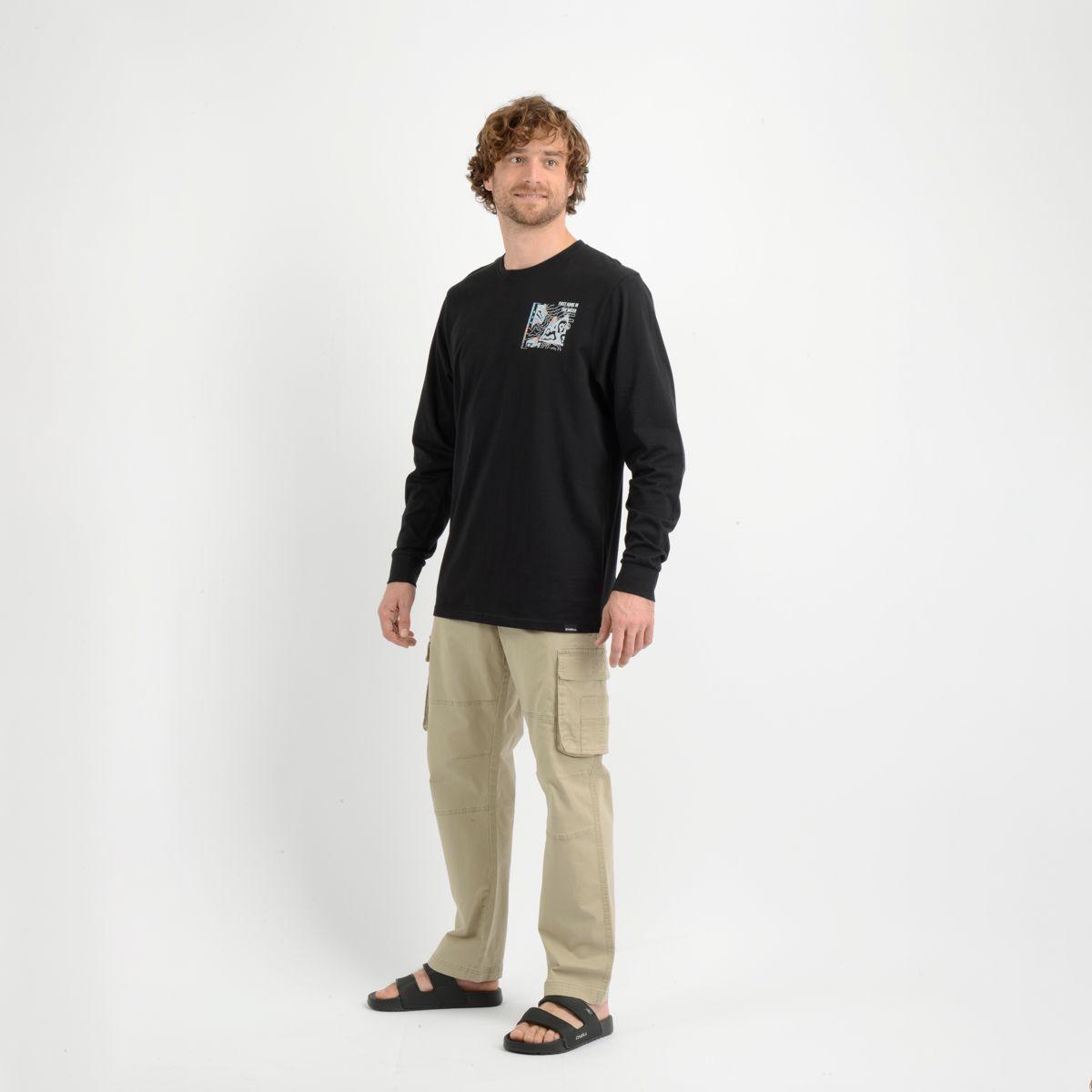POLERA MANGA LARGA PACIFIC  NEGRO-1