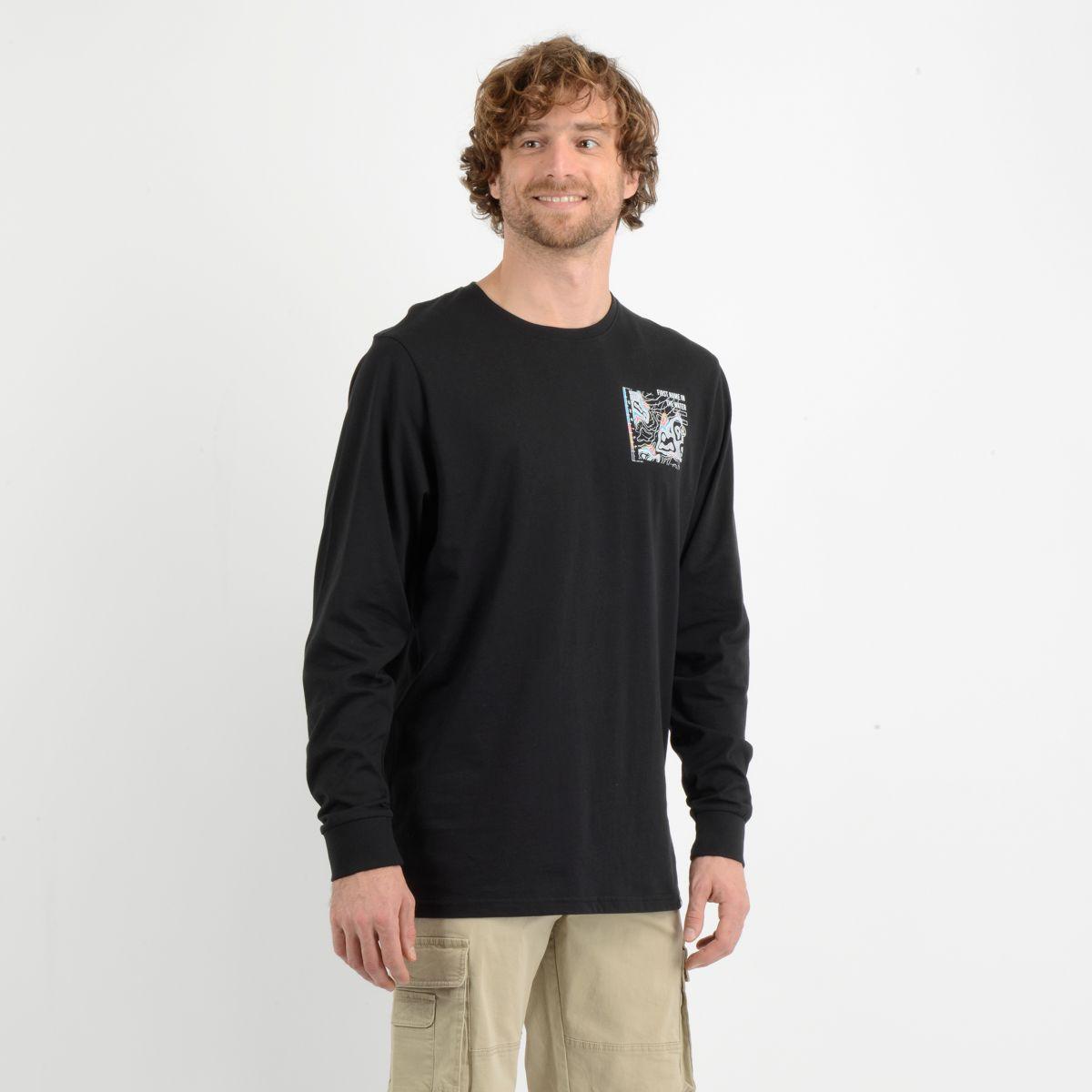 POLERA MANGA LARGA PACIFIC  NEGRO-2