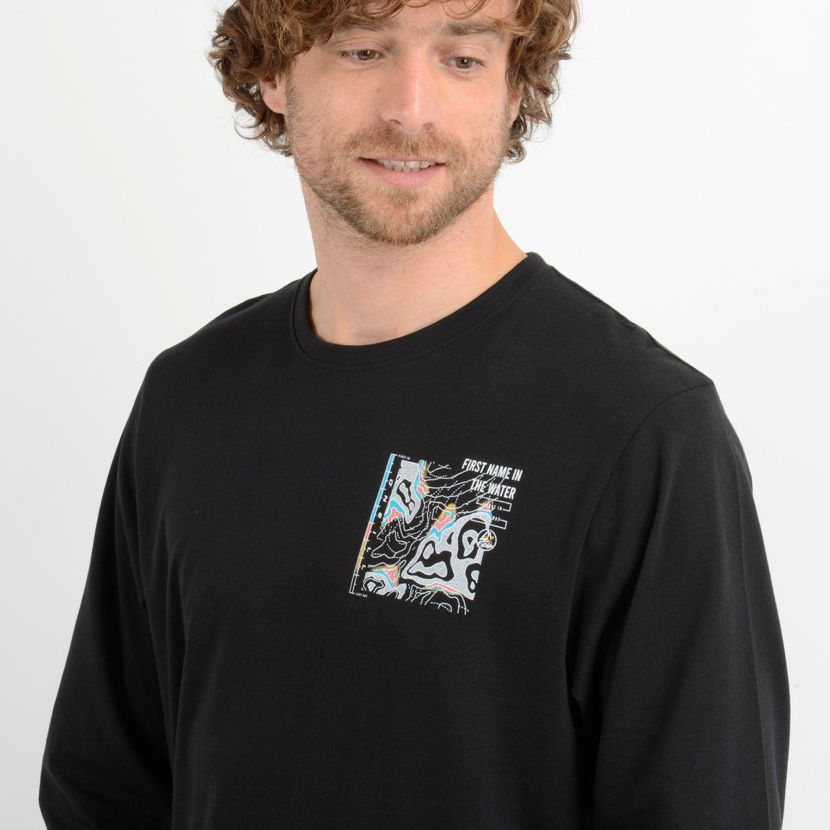POLERA MANGA LARGA PACIFIC  NEGRO-4