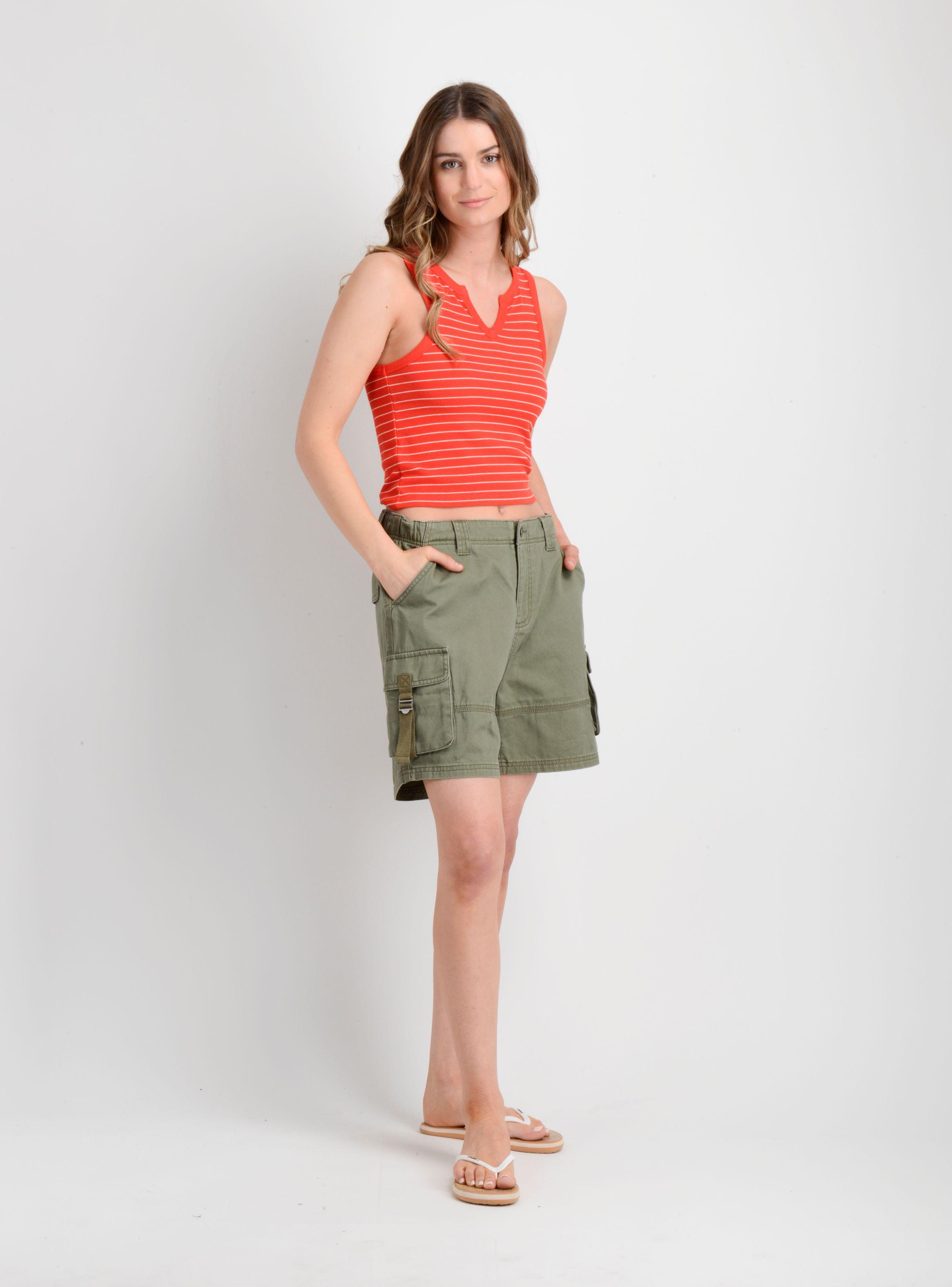 BERMUDA BASICO MILLER VERDE OSCURO-3