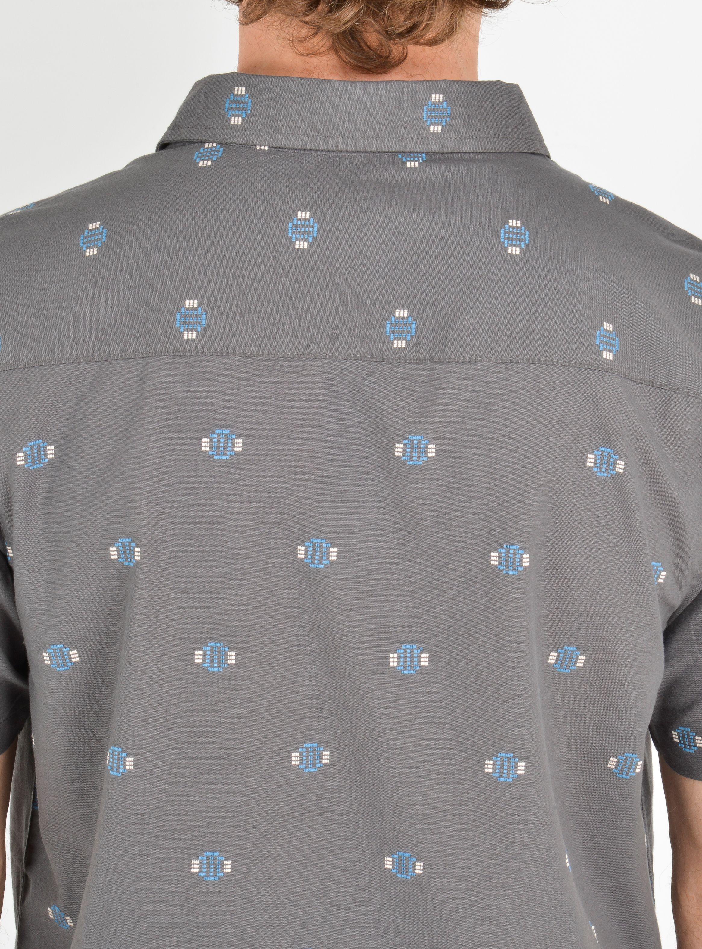 CAMISA MANGA CORTA HORIZON  GRIS-5