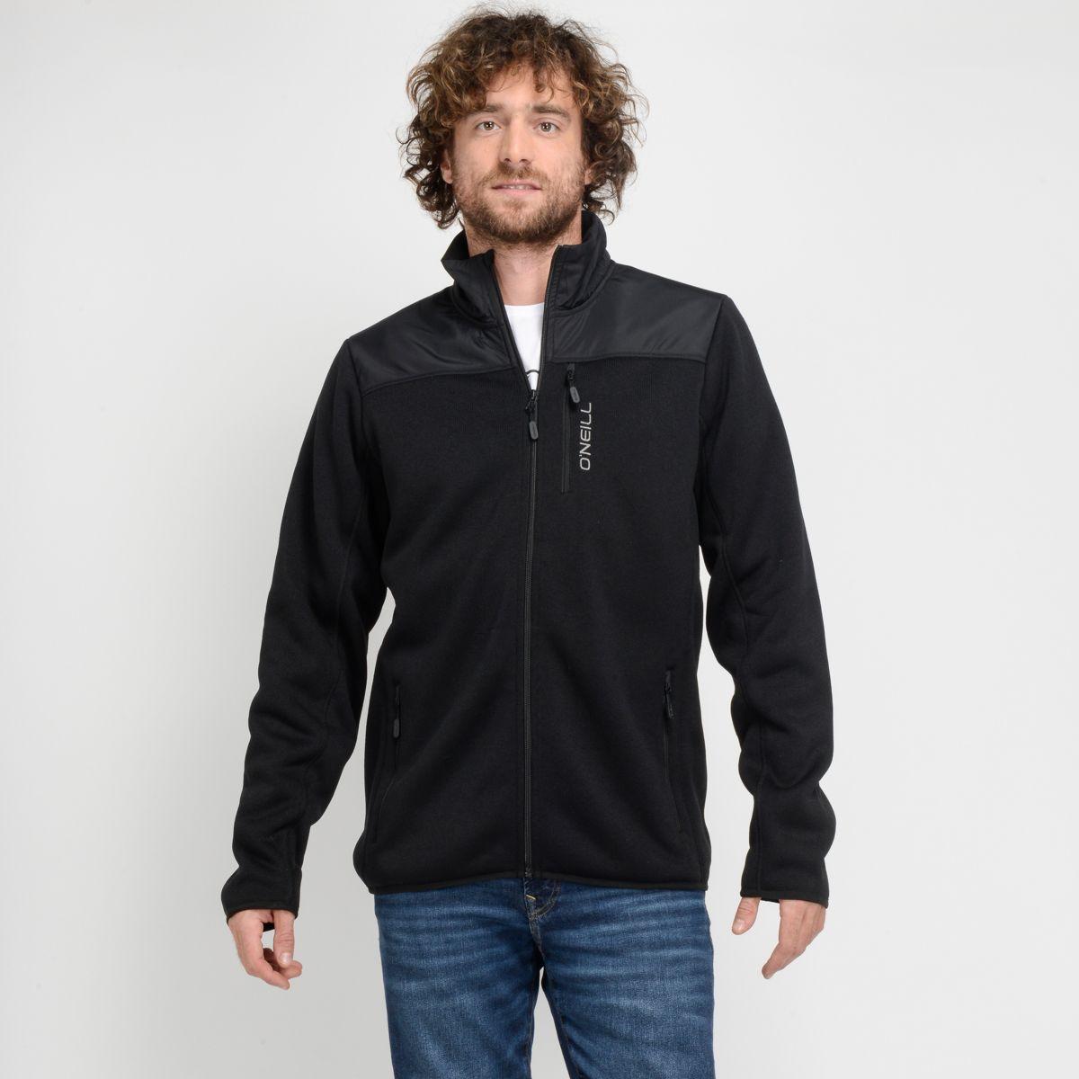 POLERON INTERIOR POLAR FULL ZIPPER - I23HO073010 NEGRO-0