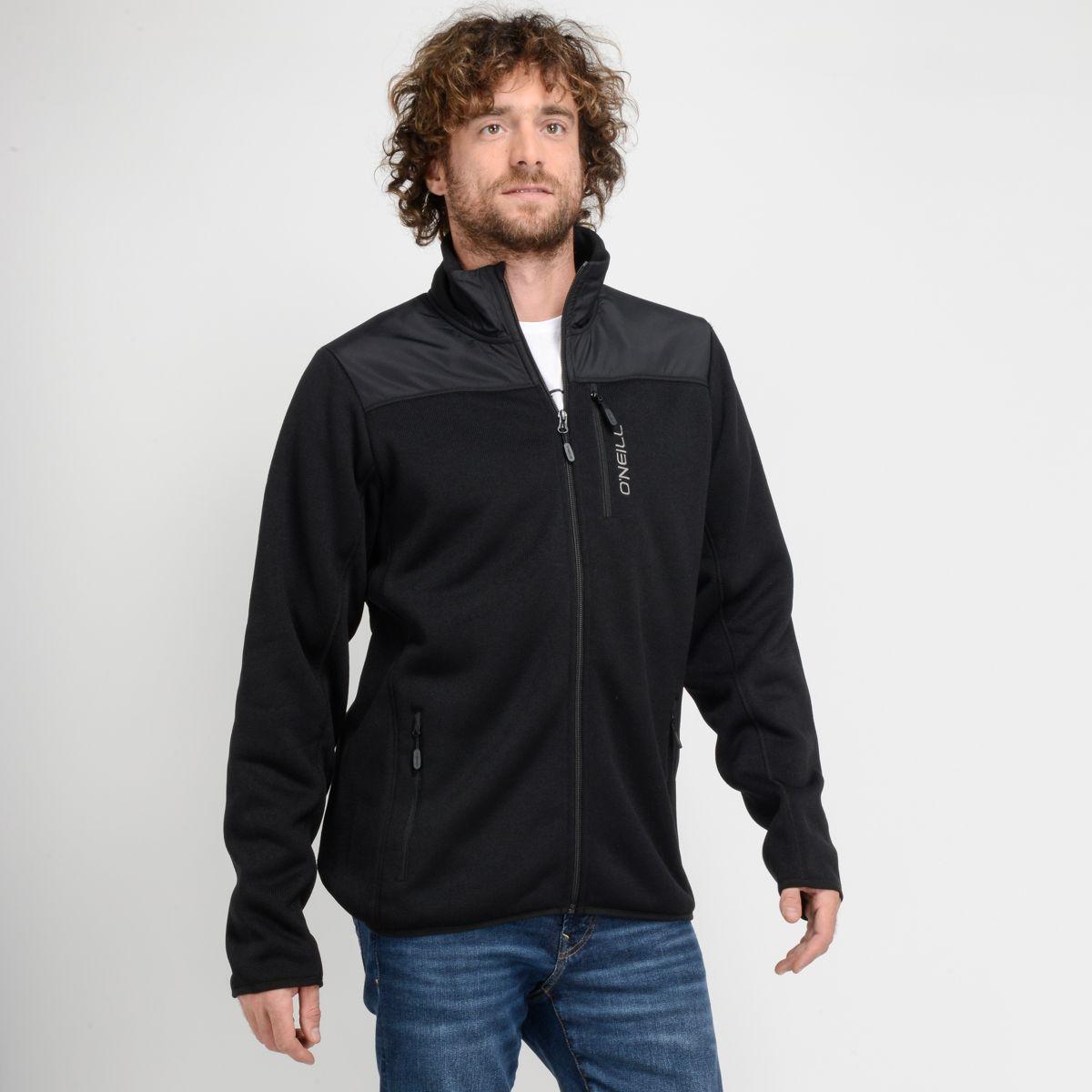 POLERON INTERIOR POLAR FULL ZIPPER - I23HO073010 NEGRO-1