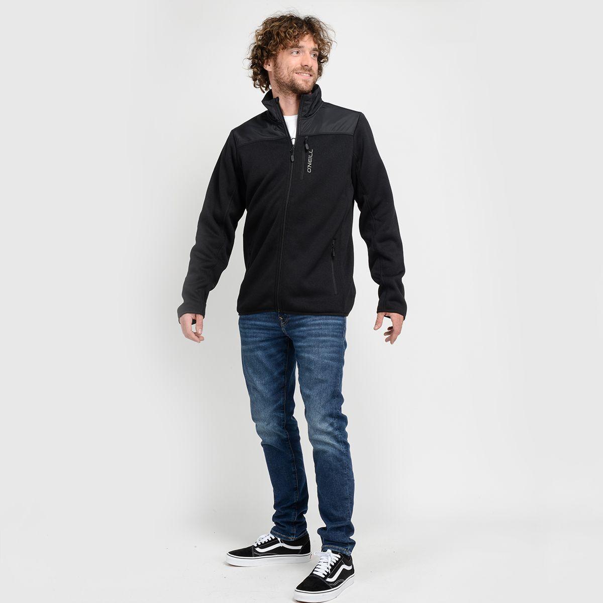 POLERON INTERIOR POLAR FULL ZIPPER - I23HO073010 NEGRO-3