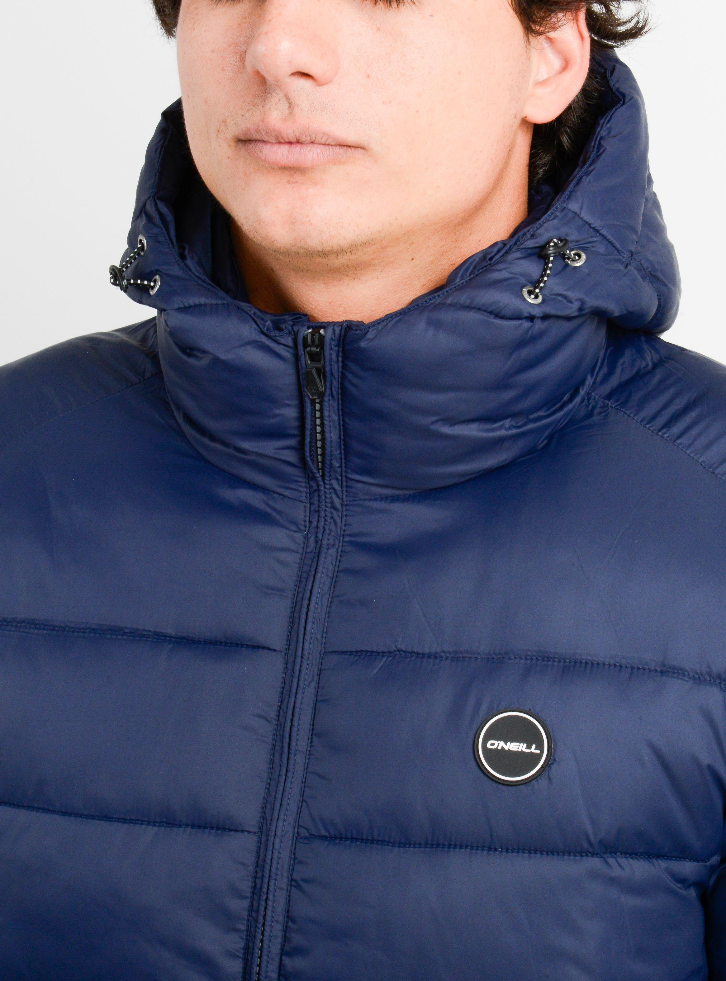 PARKA GLASSY PUFF AZUL OSCURO-4