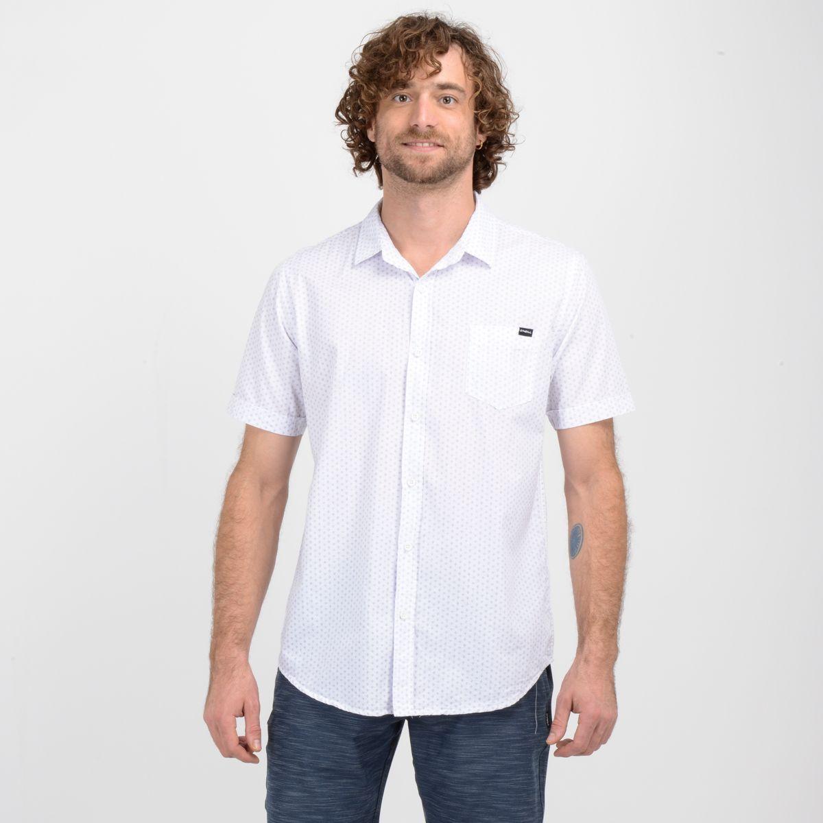 CAMISA MANGA CORTA BATU  BLANCO-0