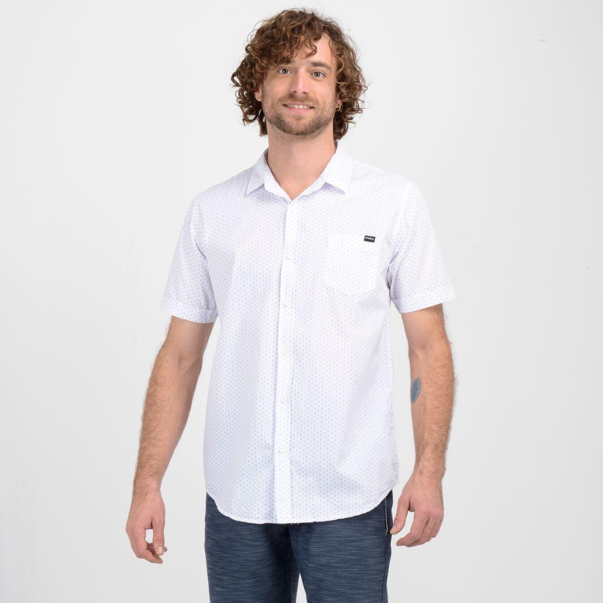 CAMISA MANGA CORTA BATU  BLANCO-1