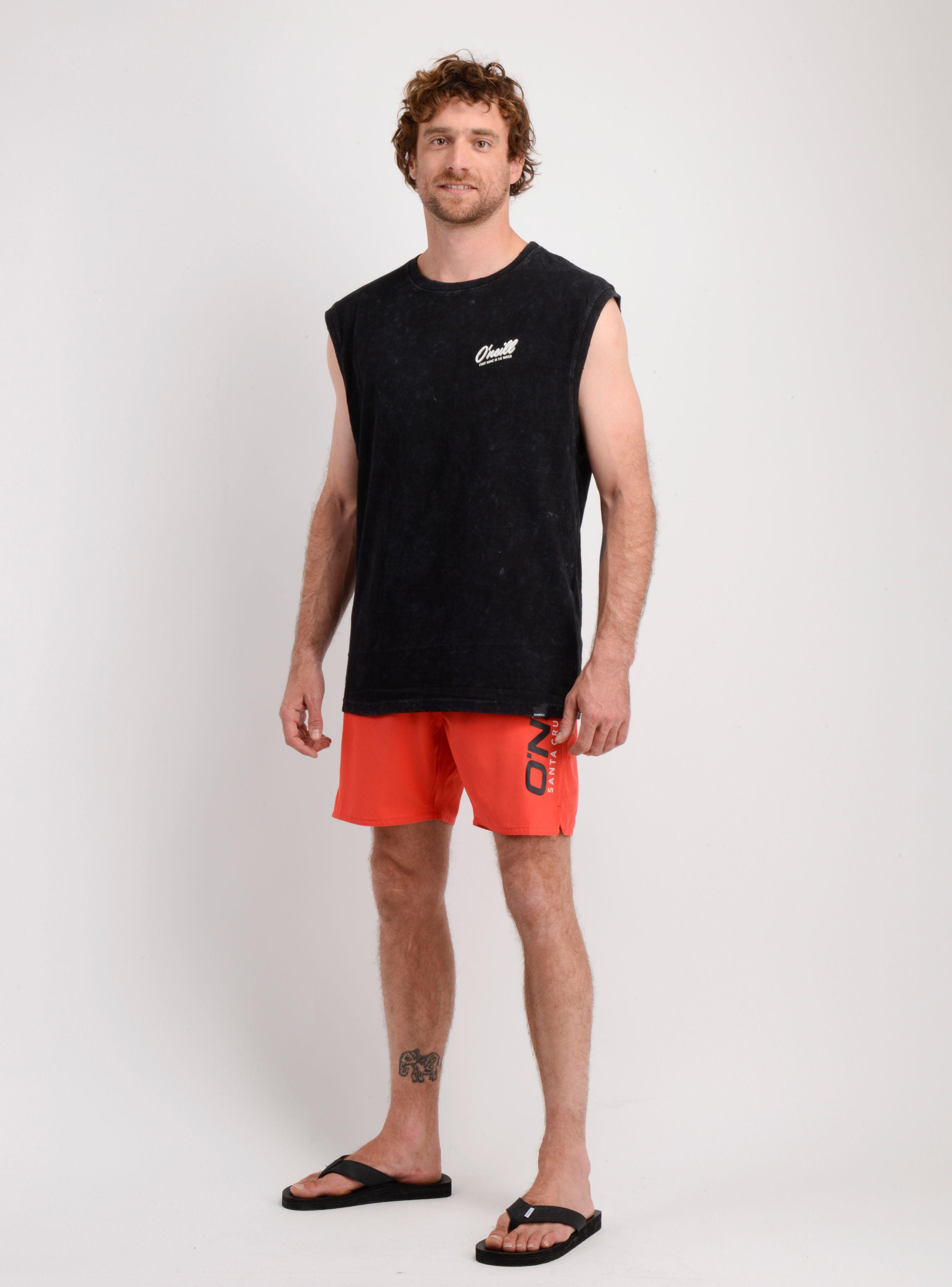 TRAJE DE BAÑO VOLLEY STAPLE 16" ROJO-2