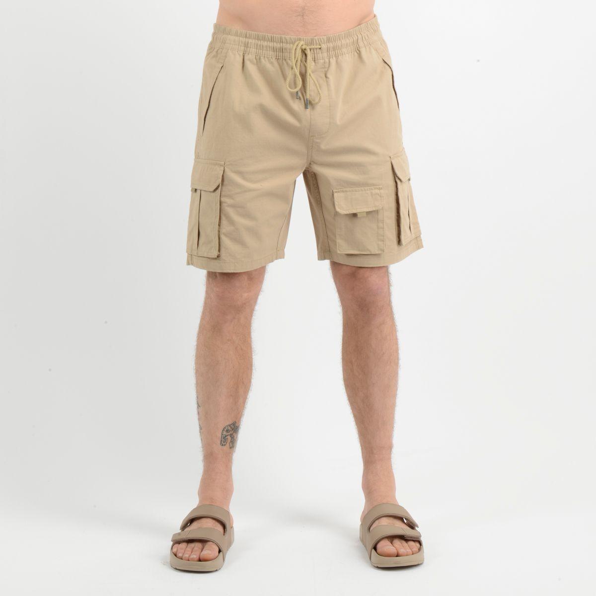 BERMUDA ESSENTIAL CARGO  BEIGE-0
