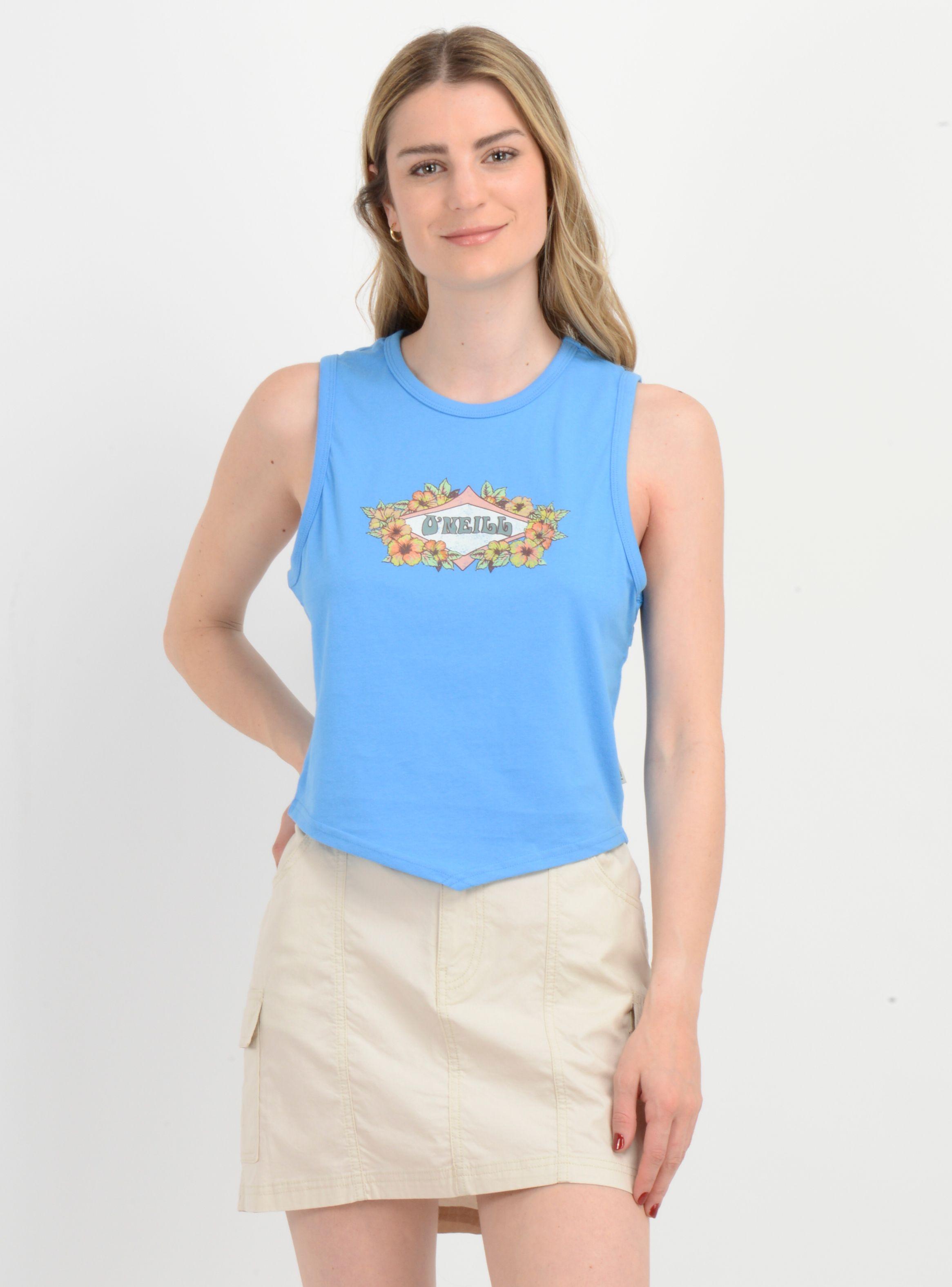 POLERA SIN MANGAS DIAMOND  SURF  AZUL-0