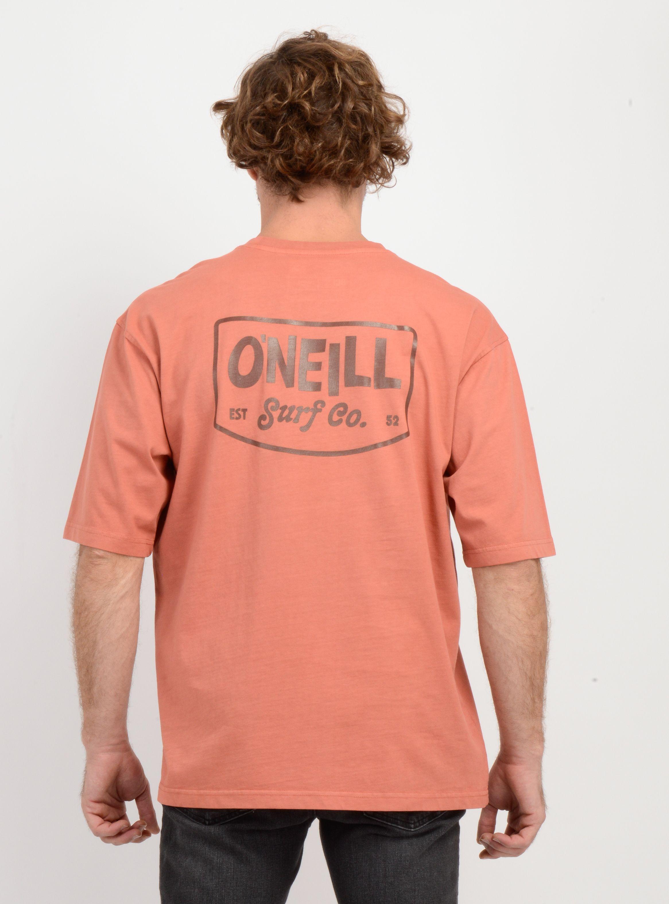 POLERA MANGA CORTA BARREL HOUSE  NARANJO OSCURO-1