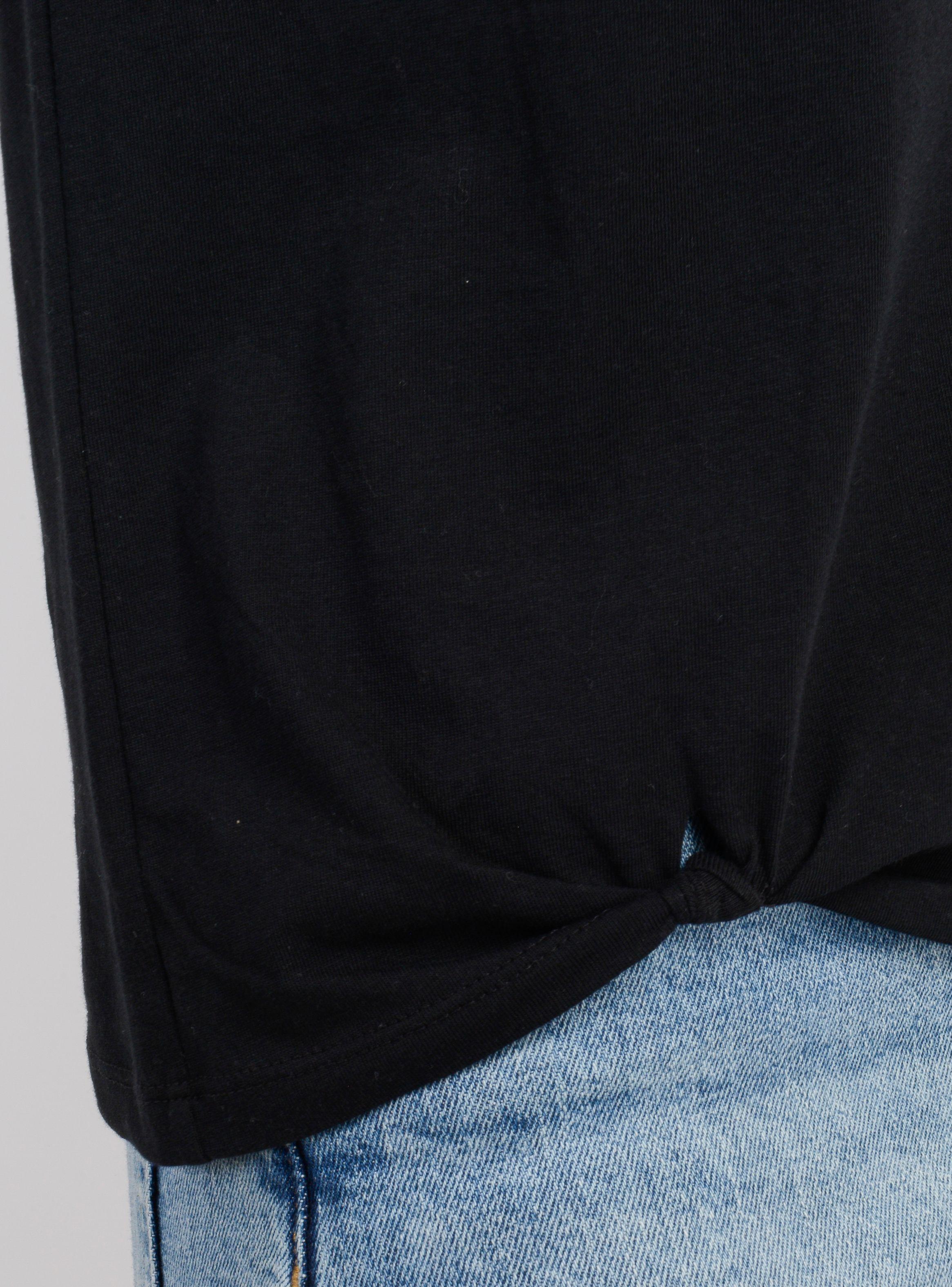 POLERA MANGA CORTA BEACHY BLOOM II NEGRO-5