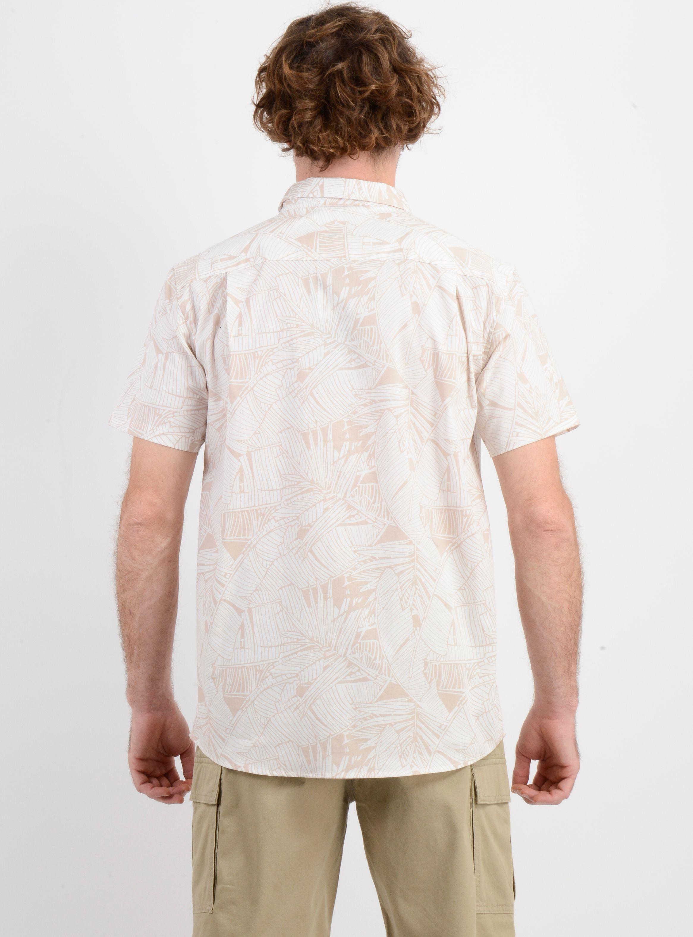 CAMISA MANGA CORTA MELODY BEIGE-1