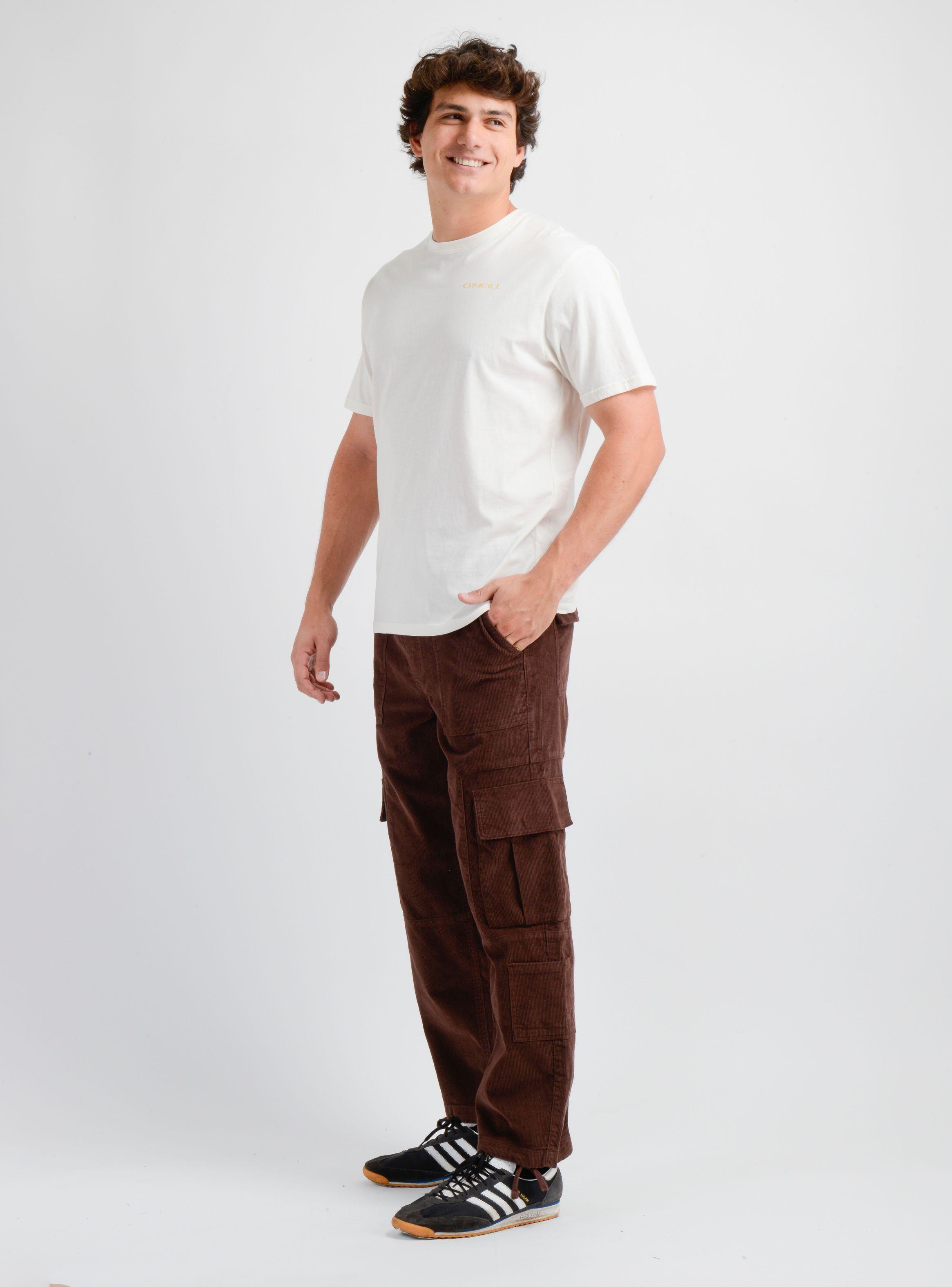 PANTALON COTELE CARGO SURF II CAFÉ-2