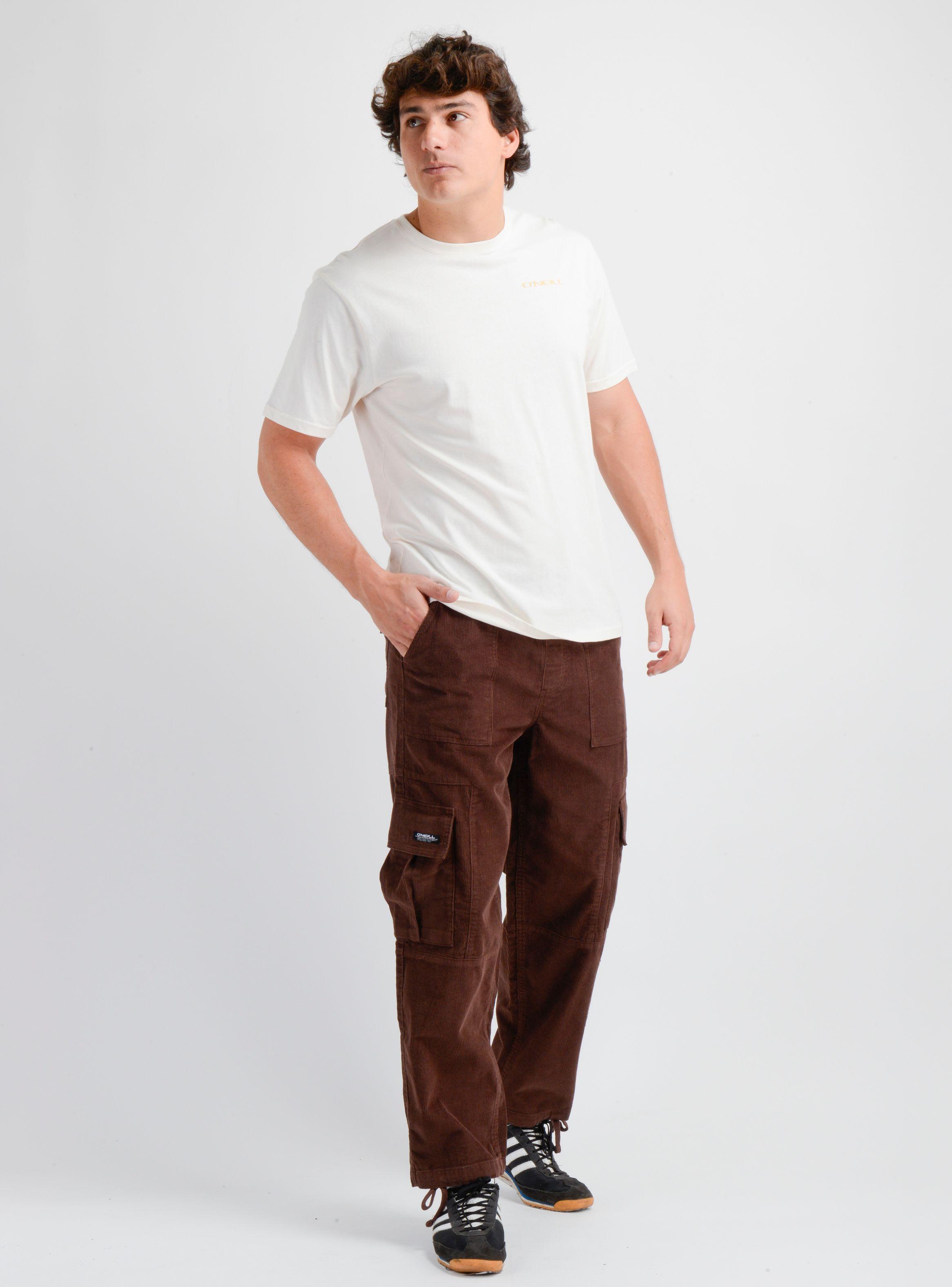 PANTALON COTELE CARGO SURF II CAFÉ-3
