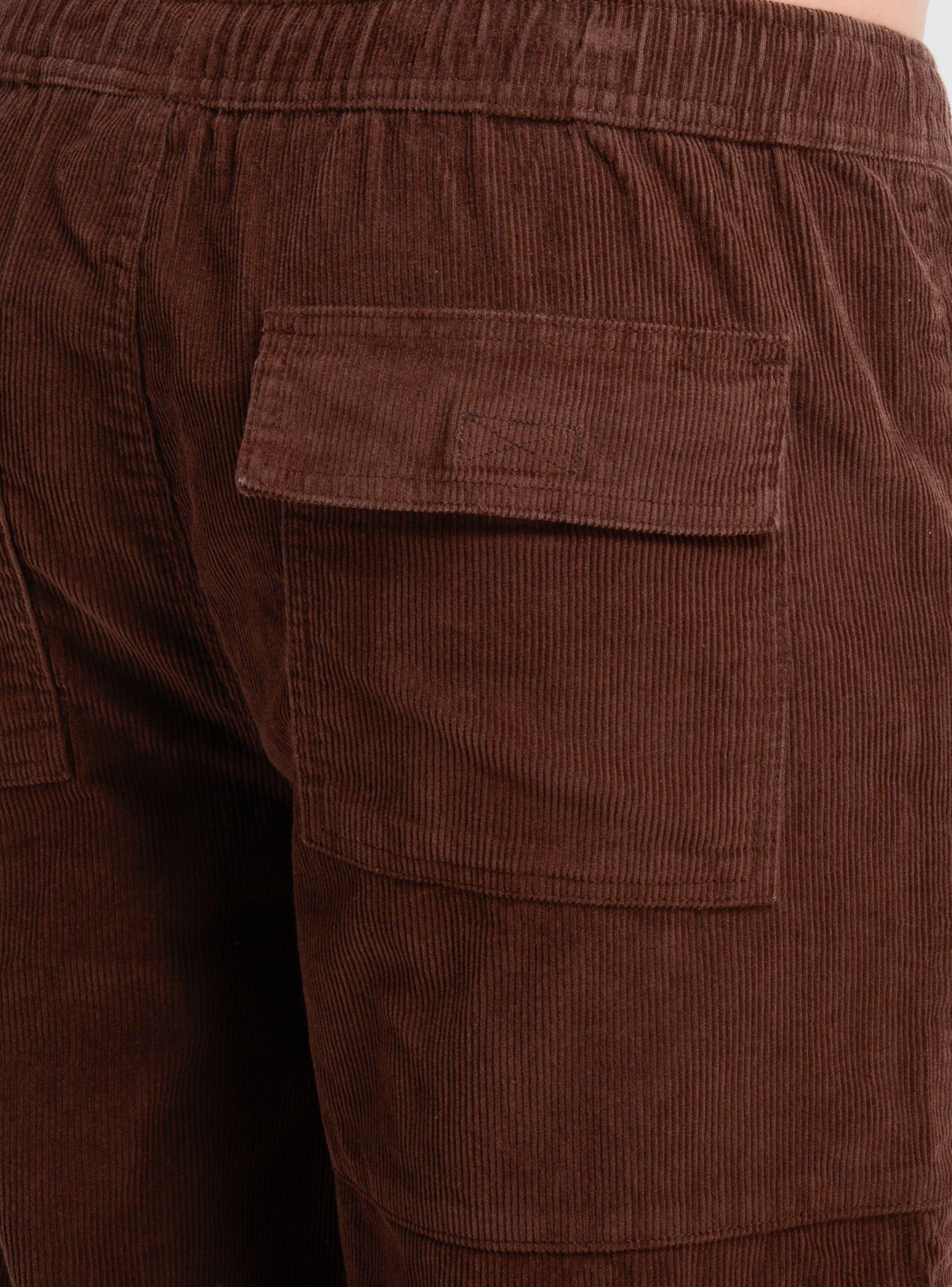 PANTALON COTELE CARGO SURF II CAFÉ-5
