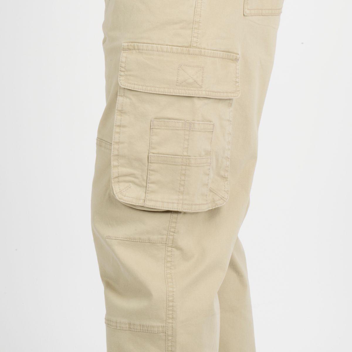 PANTALON CARGO BREXTON   BEIGE-5
